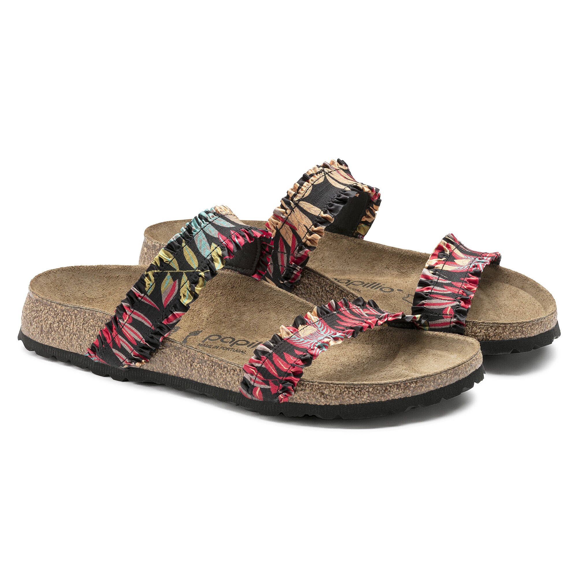 Curacao Stretch Flower Frill Black