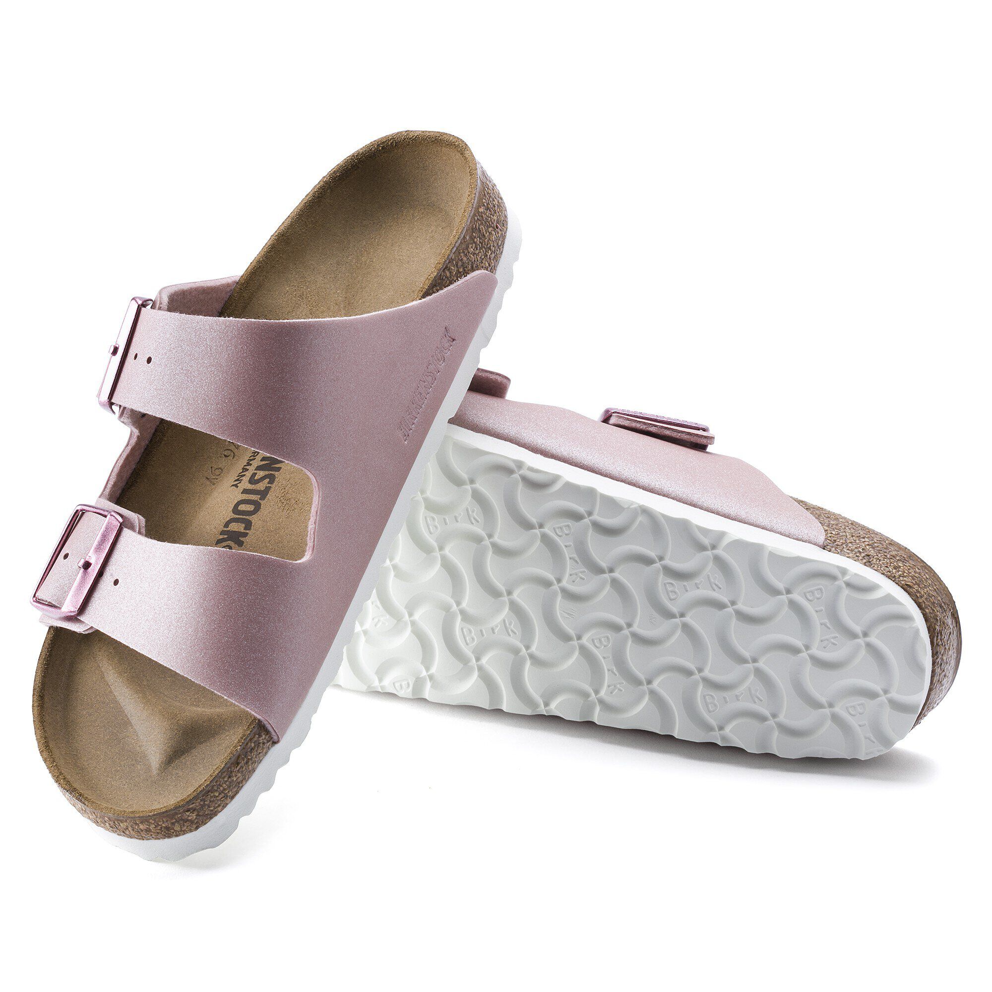 Birkenstock arizona sale icy metallic