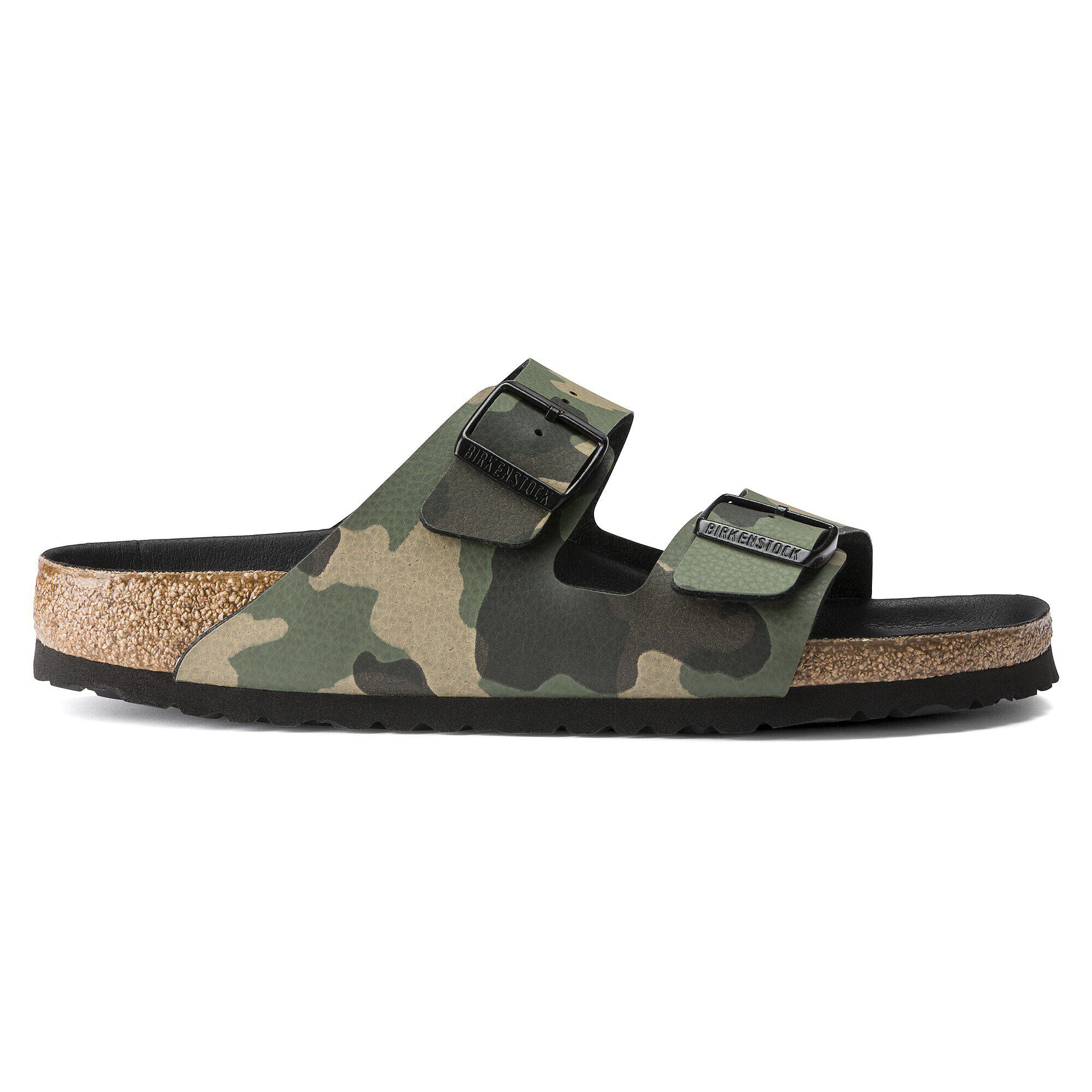 birkenstock camo sandals