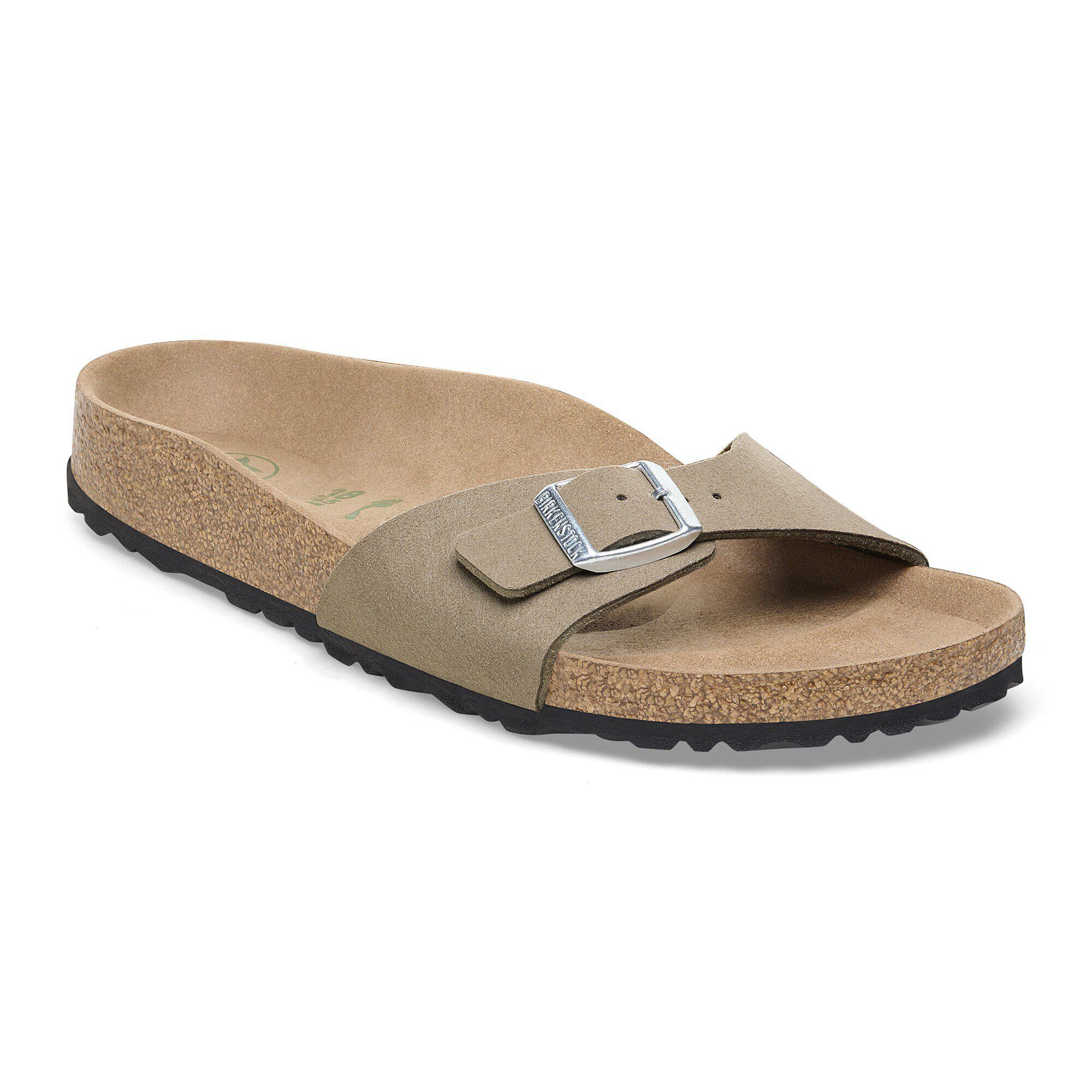 Madrid Vegan Synthetics Gray Taupe | BIRKENSTOCK