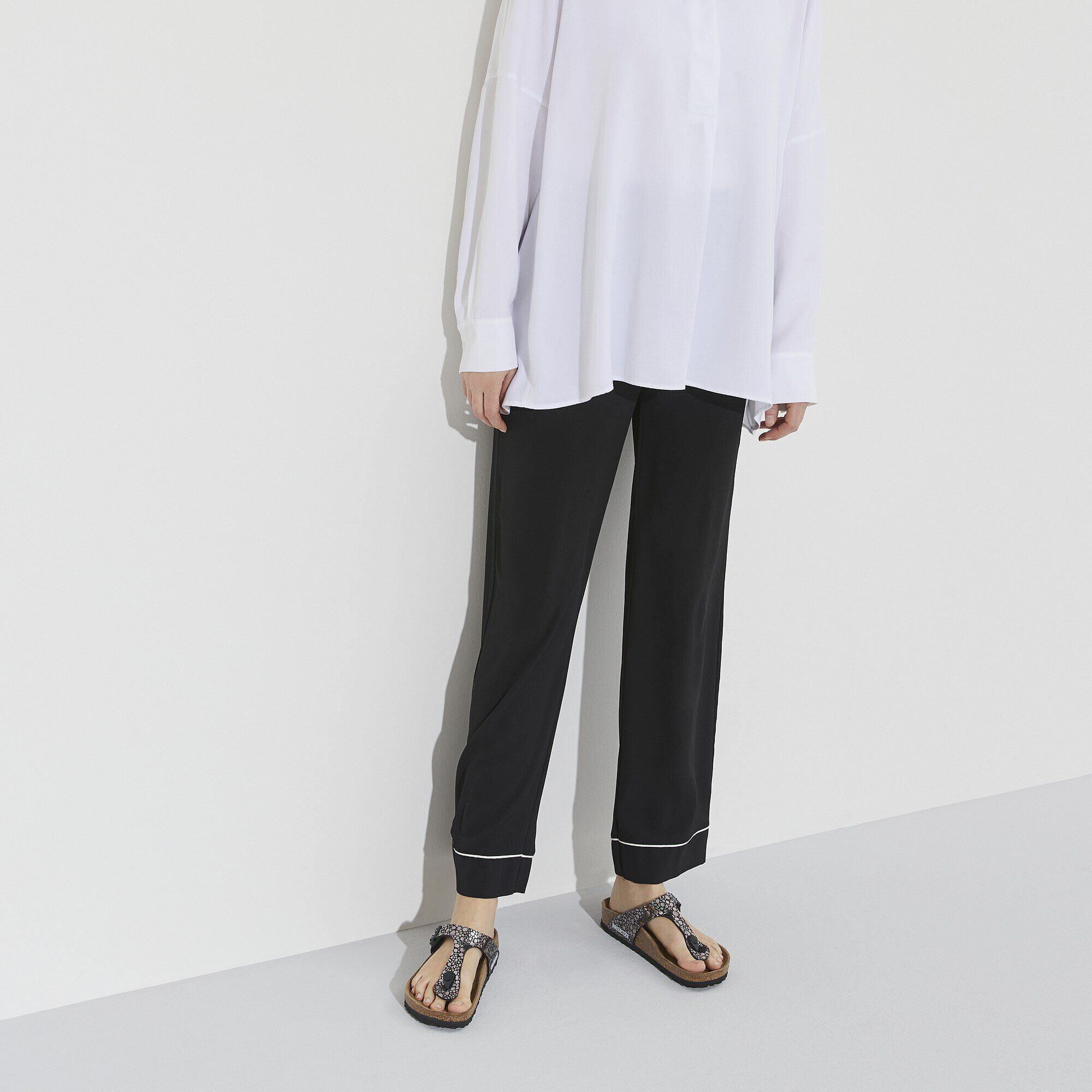Gizeh Birko Flor Metallic Stones Black BIRKENSTOCK