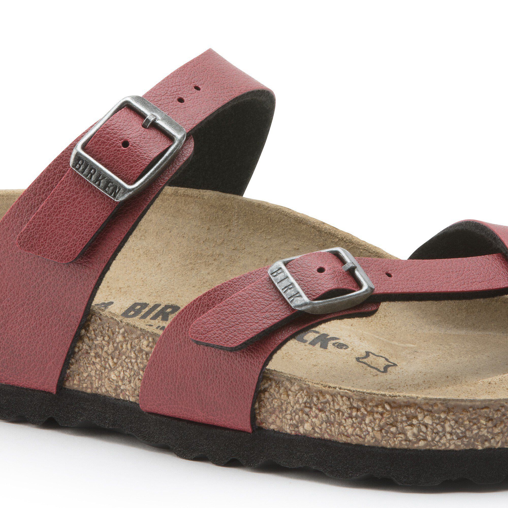 Birkenstock arizona pull up bordeaux new arrivals