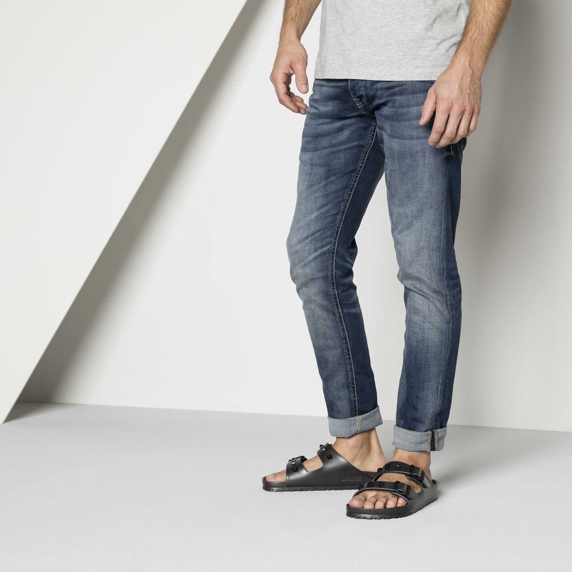 Birkenstock arizona sales essentials anthracite
