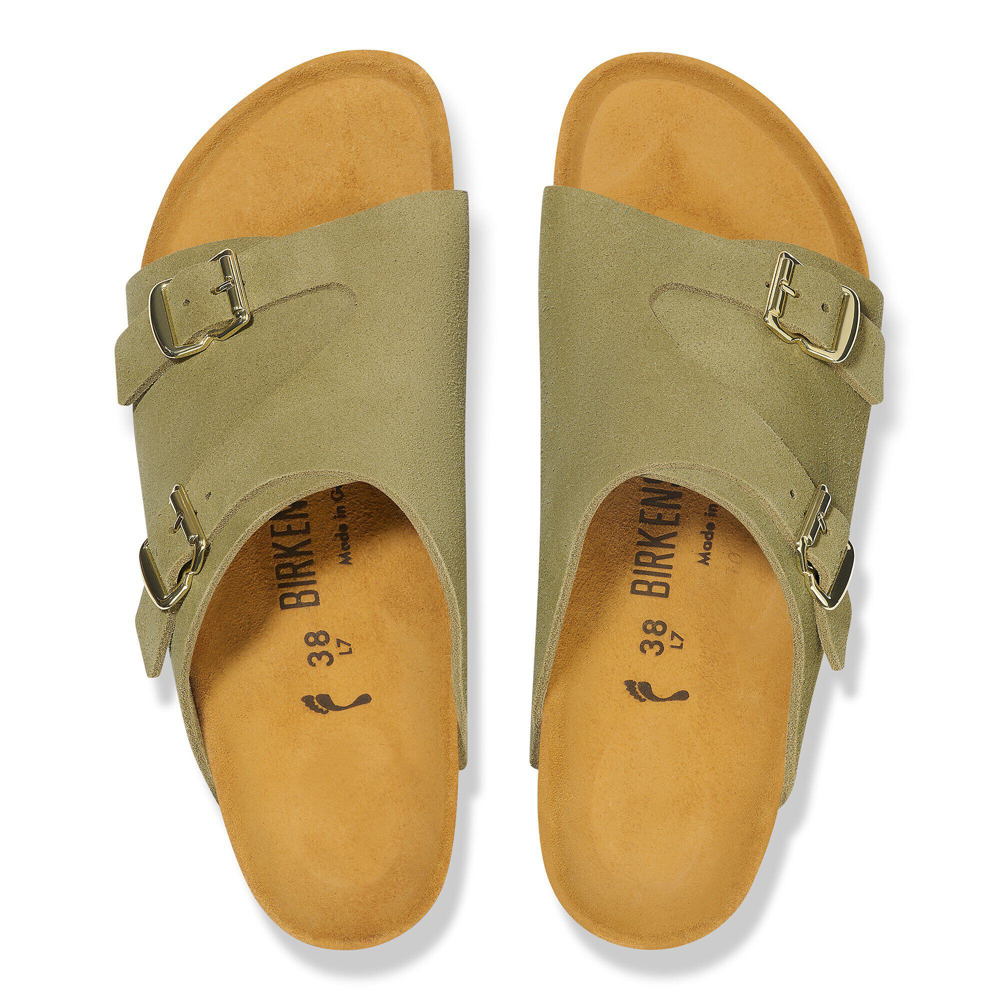 Zürich 1964 Suede Leather Light Green | BIRKENSTOCK