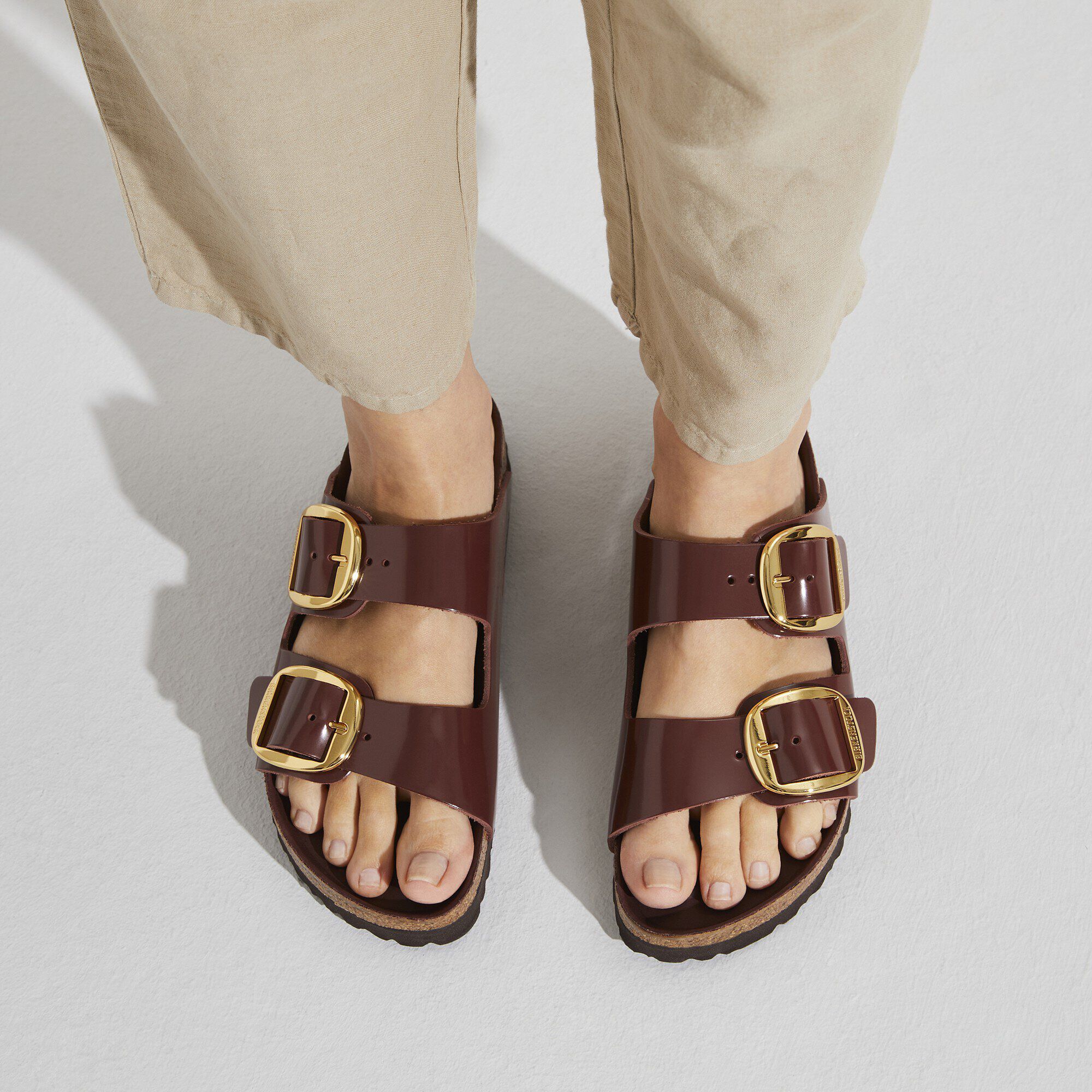 arizona big buckle oiled leather blue