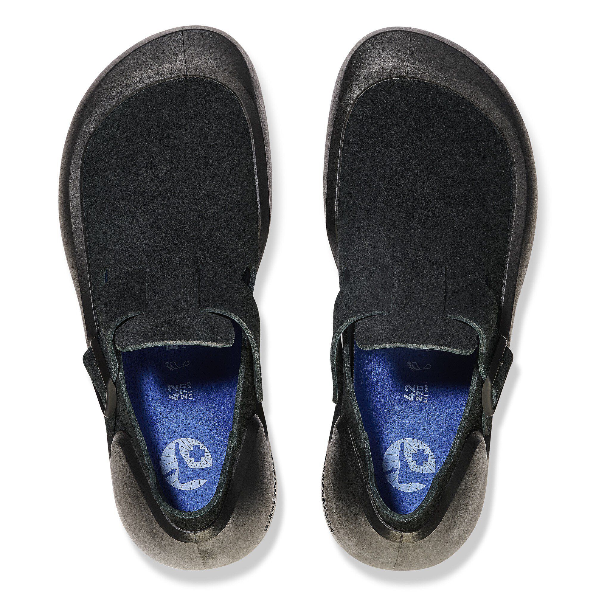 【年中無休】 Reykjavik Nubuck BIRKENSTOCK | Black Leather 靴