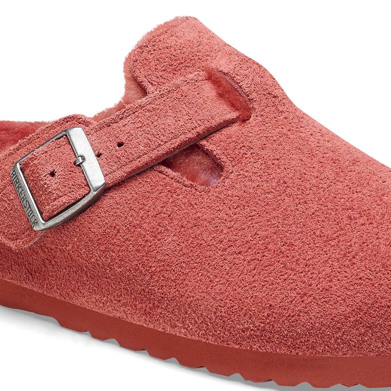 Boston Shearling Suede Leather