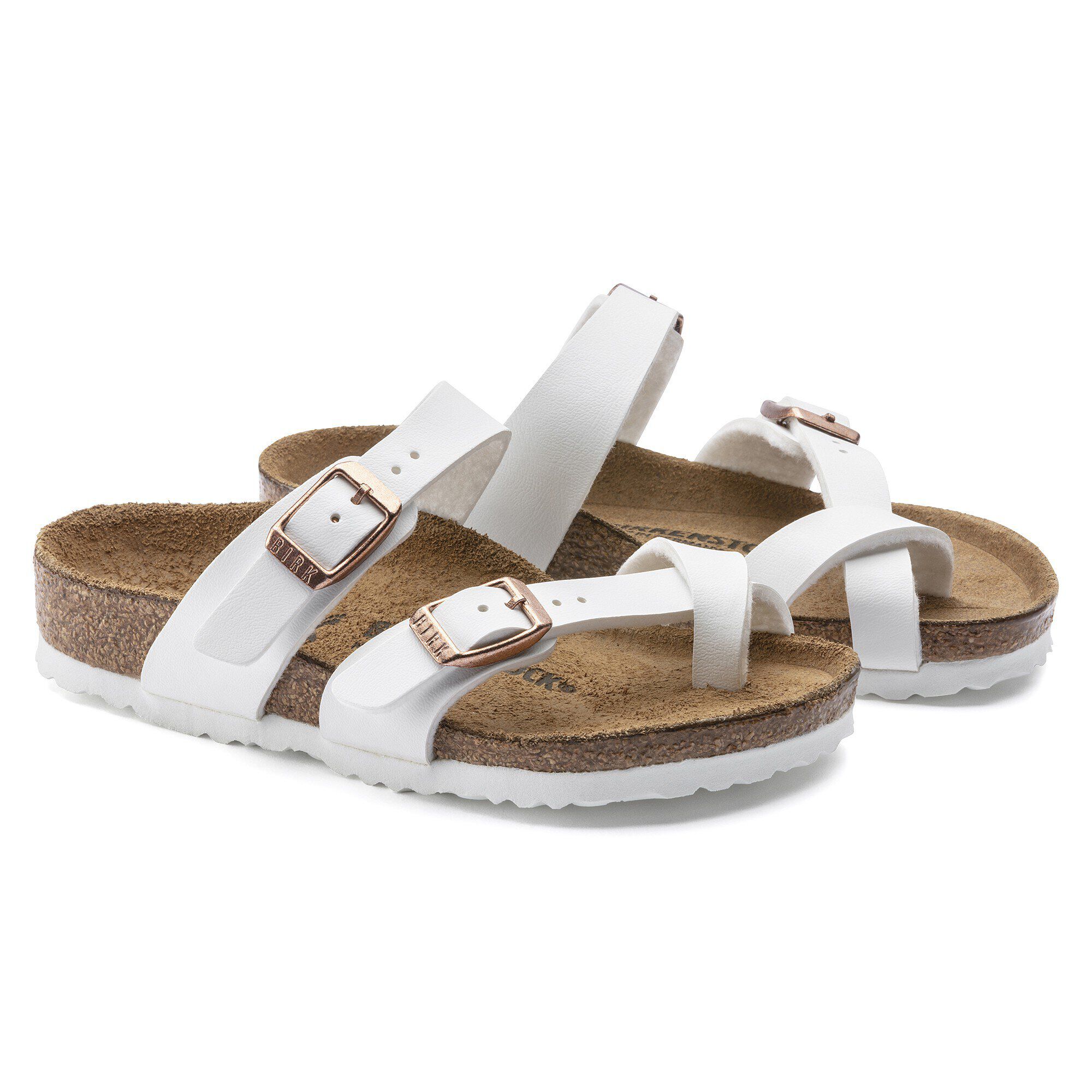 Mayari Kids Birko Flor Blanc BIRKENSTOCK