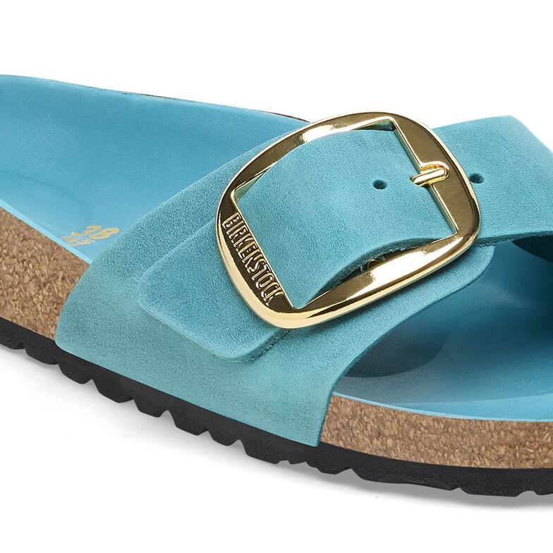 Madrid Big Buckle Natural Leather Oiled