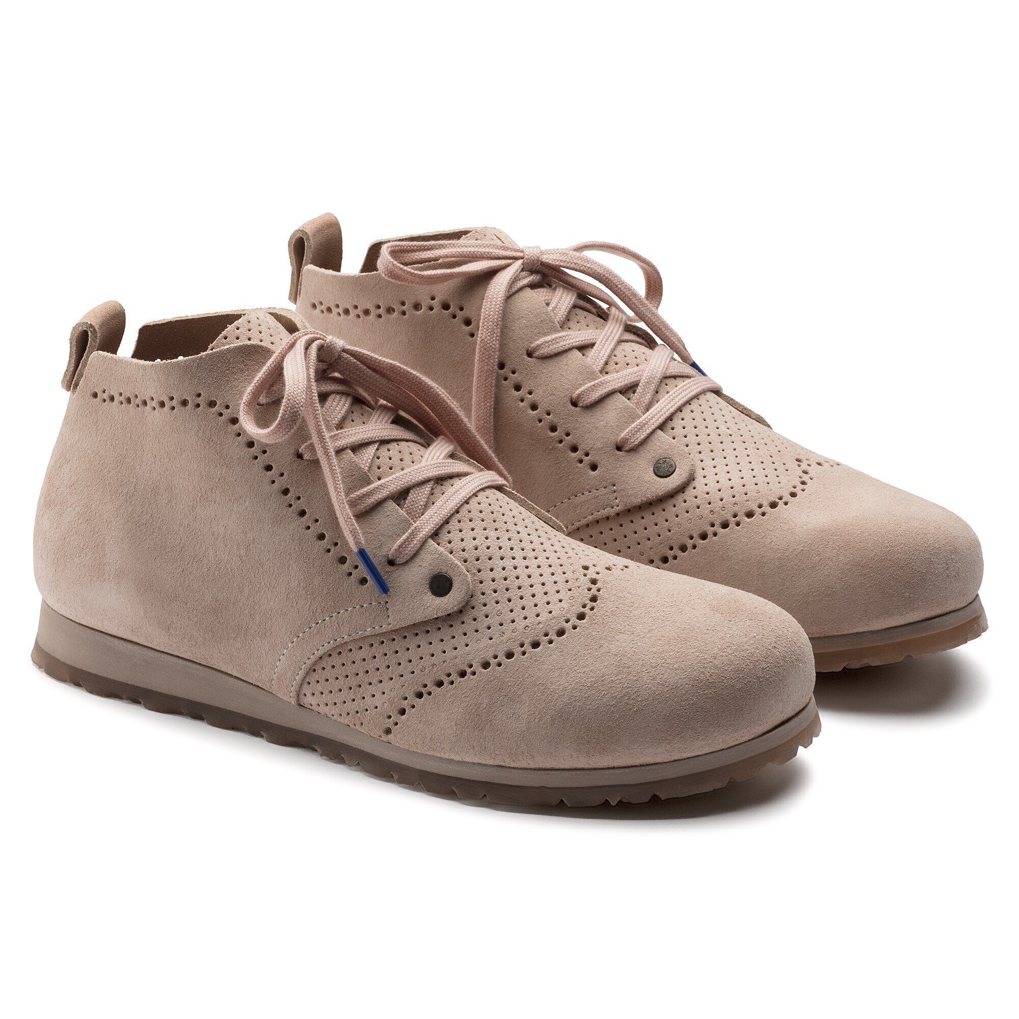 Dundee Plus Women Suede Leather Rose BIRKENSTOCK