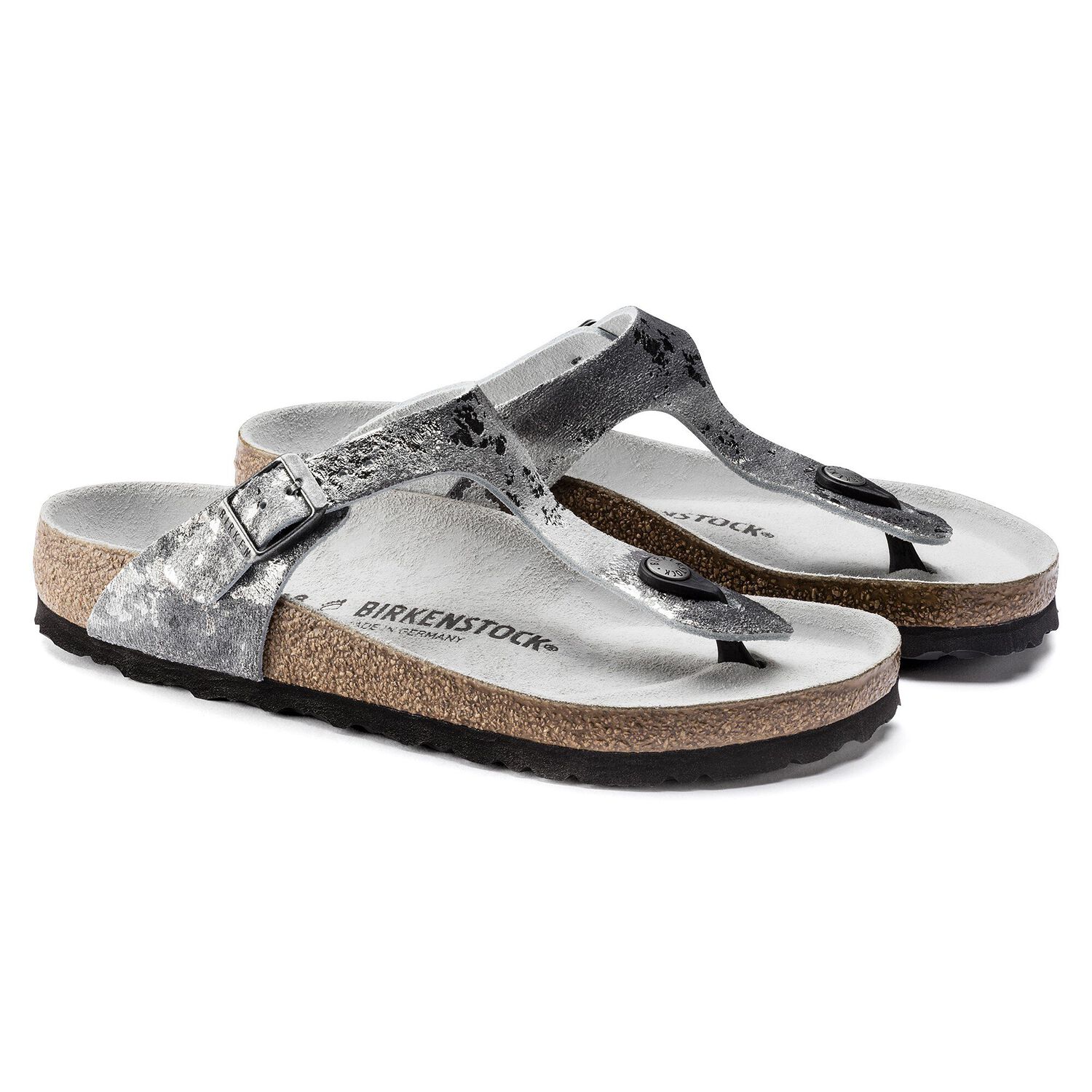 gizeh suede leather vintage metallic rose copper