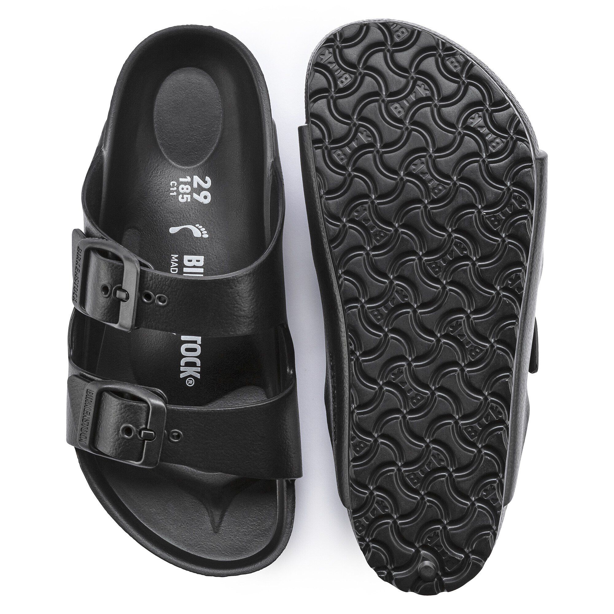 Birkenstock arizona eva black womens best sale