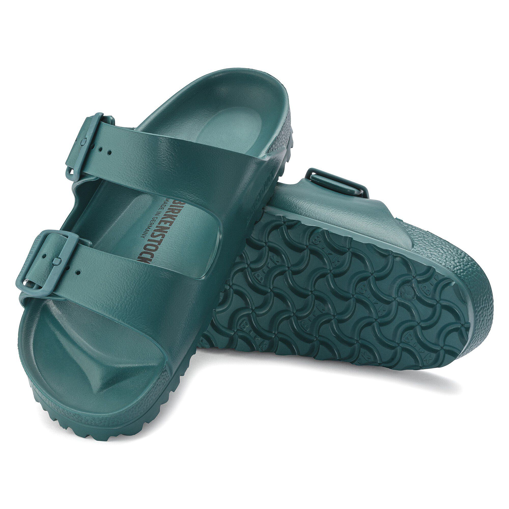 Birkenstock green rubber top