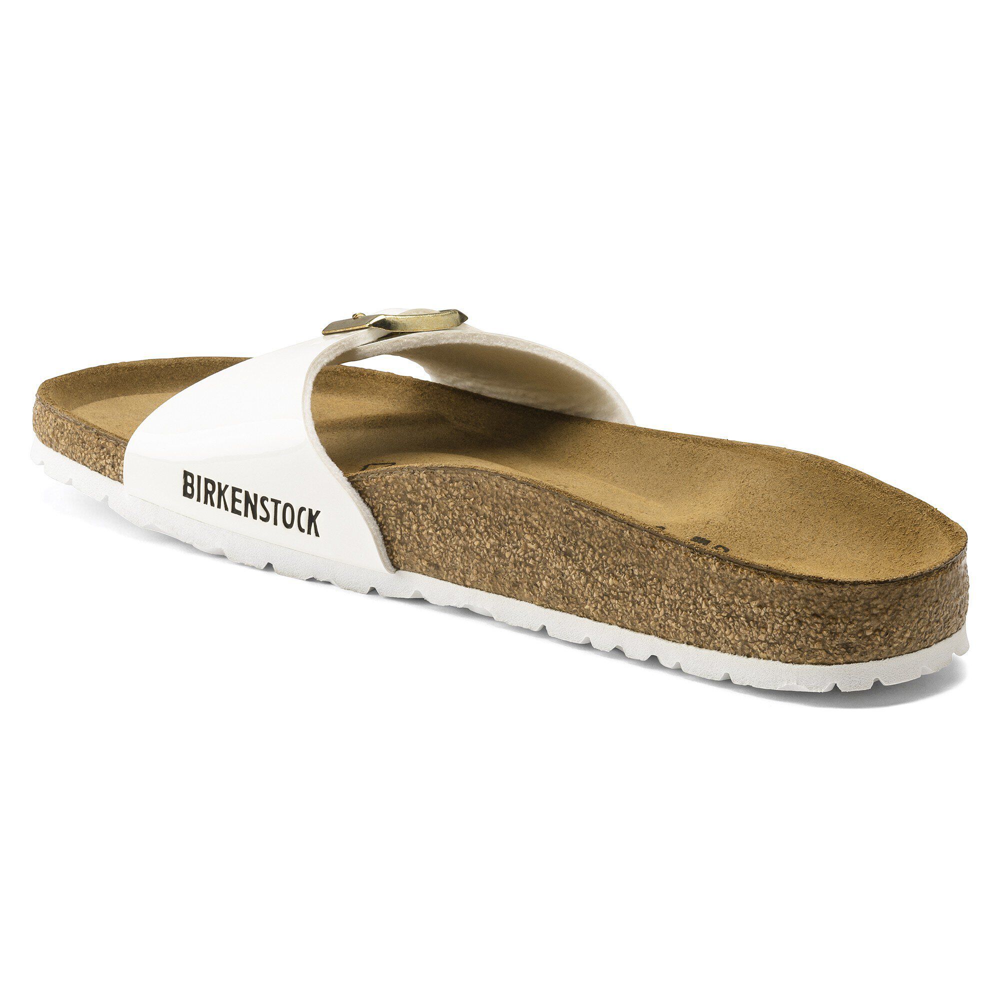 Patent sales white birkenstocks