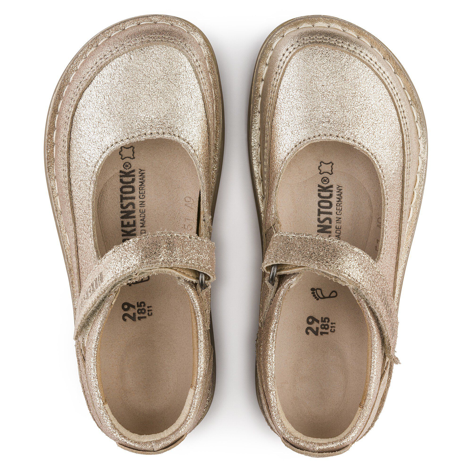 June Leather Metallic Rose | BIRKENSTOCK