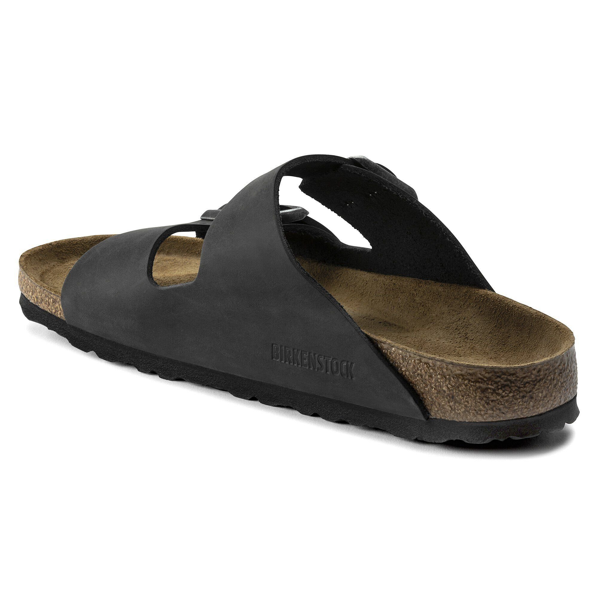 Birkenstock arizona soft best sale footbed black