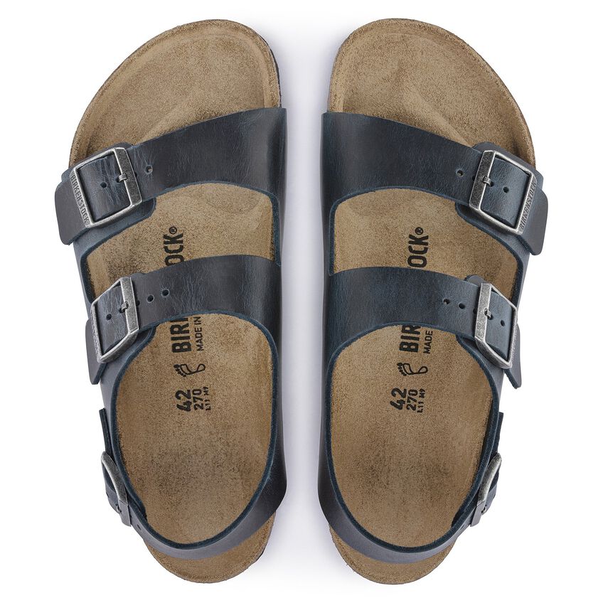Milano Oiled Leather Insignia Blue | BIRKENSTOCK