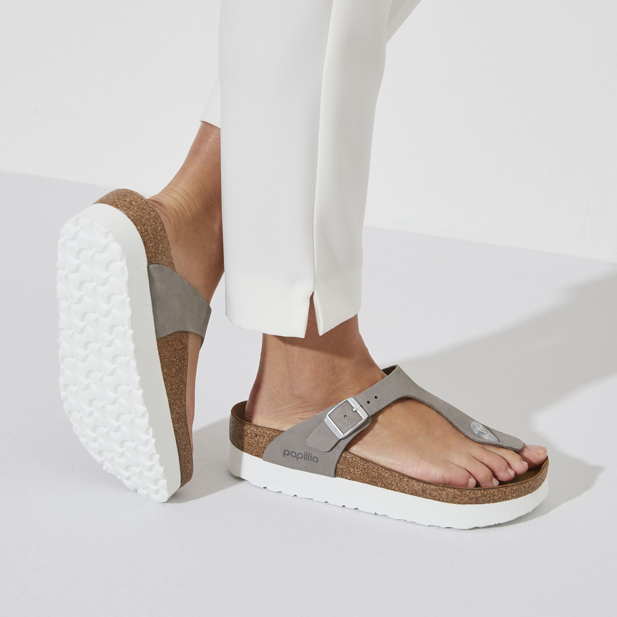 Birkenstock gizeh platform sandals store