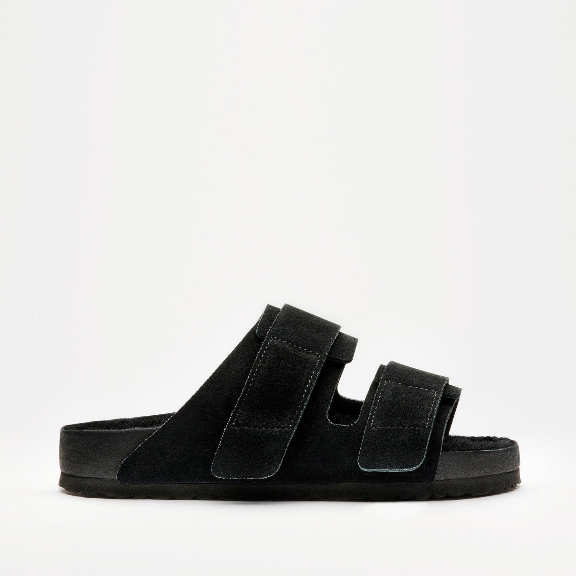 Birkenstock x Tekla Uji suede slides - Purple