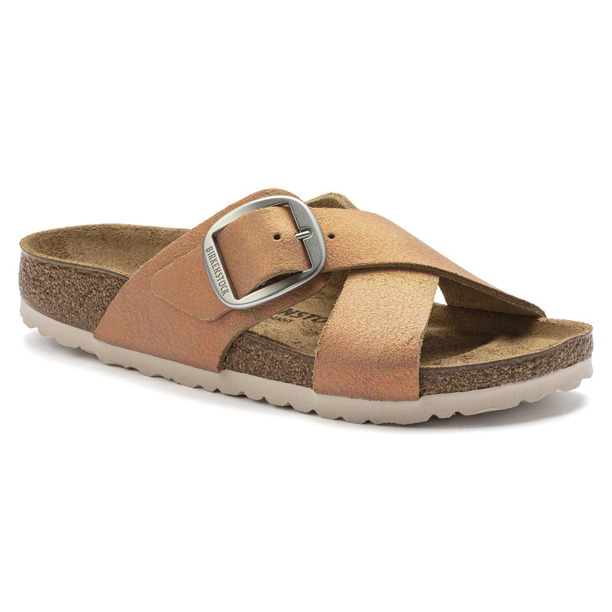 Birkenstock big buckle washed metallic on sale