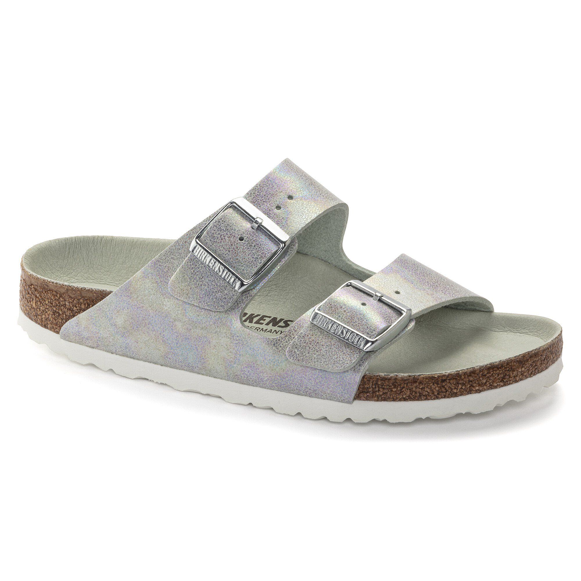 Arizona Vegan Microfiber Iridescent Matcha BIRKENSTOCK