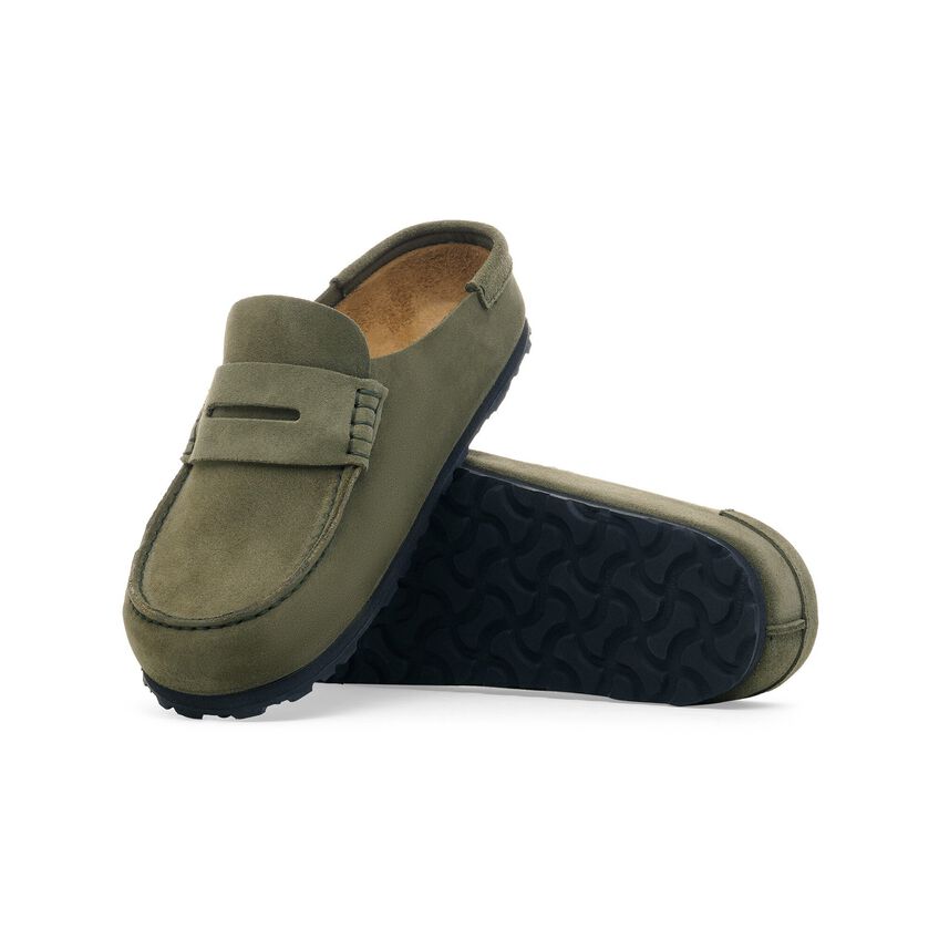 Naples Wrapped Suede Leather Thyme