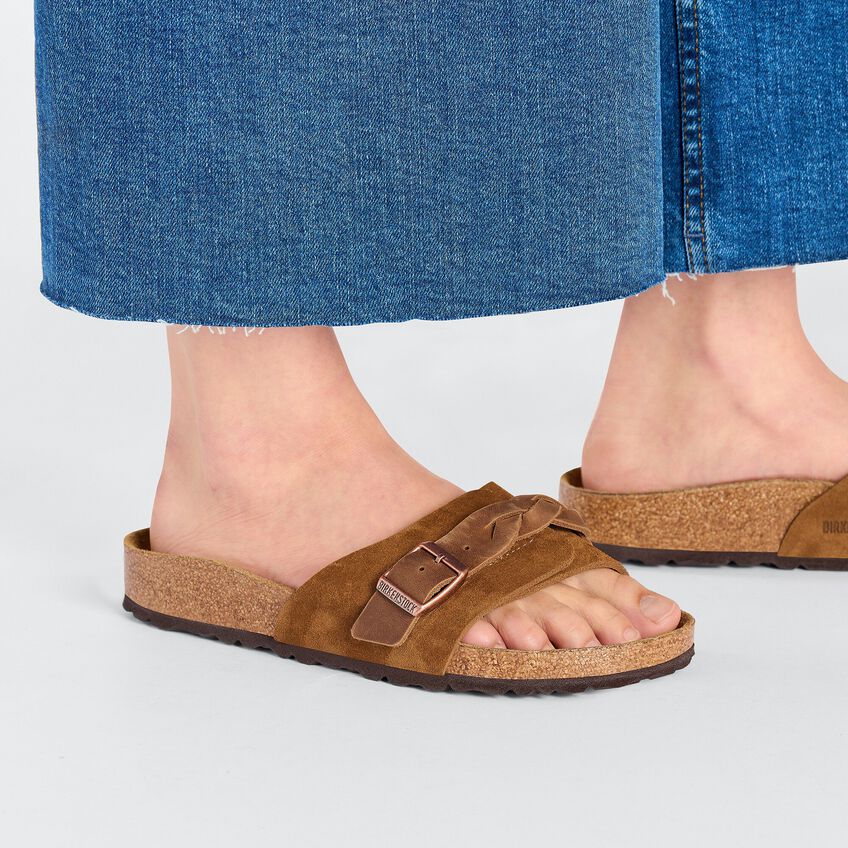 Oita Braided Suede Leather