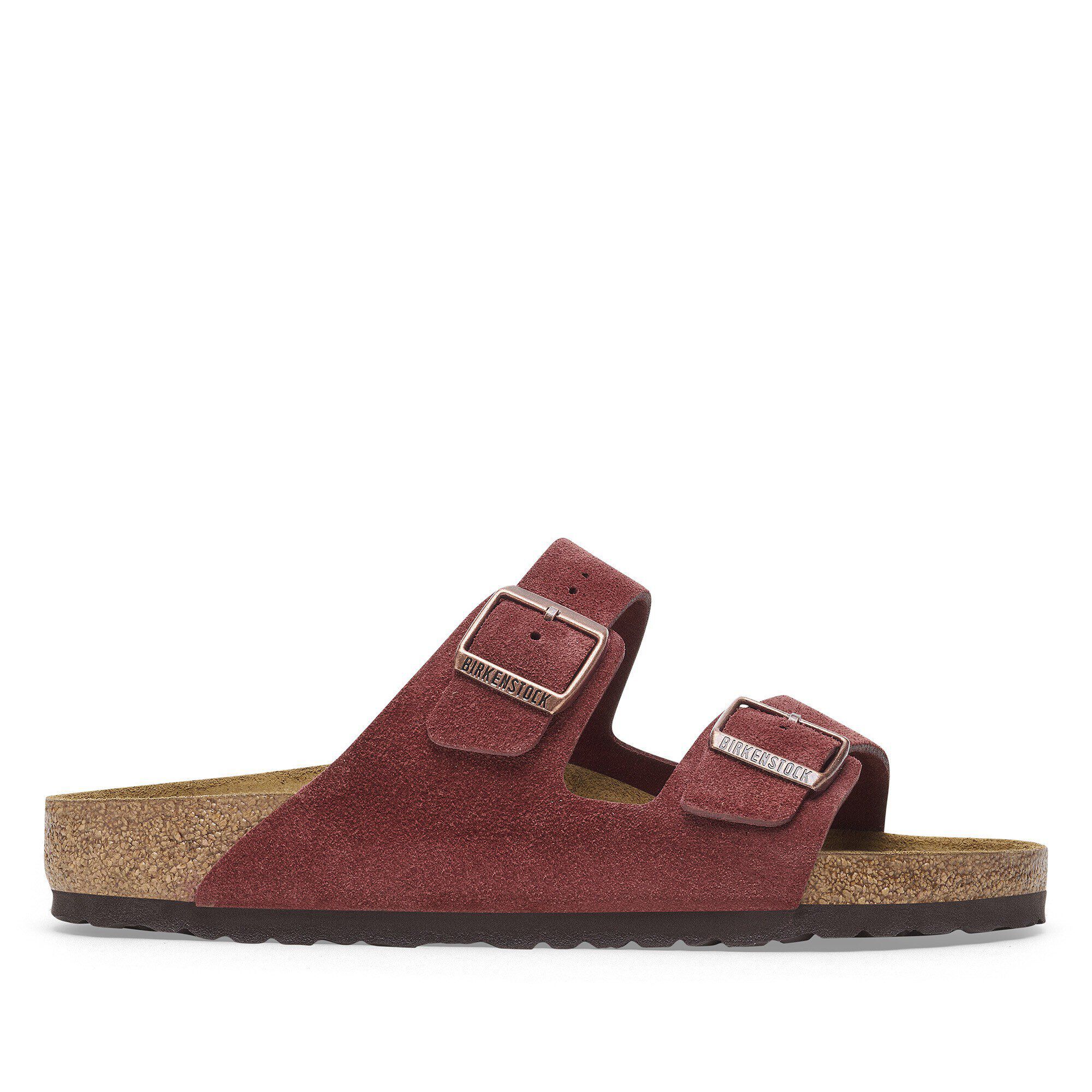サンダル BIRKENSTOCK Mustard suede Arizona slippers Birkenstock Mustard Suede Arizona Slippers | italist, ALWAYS