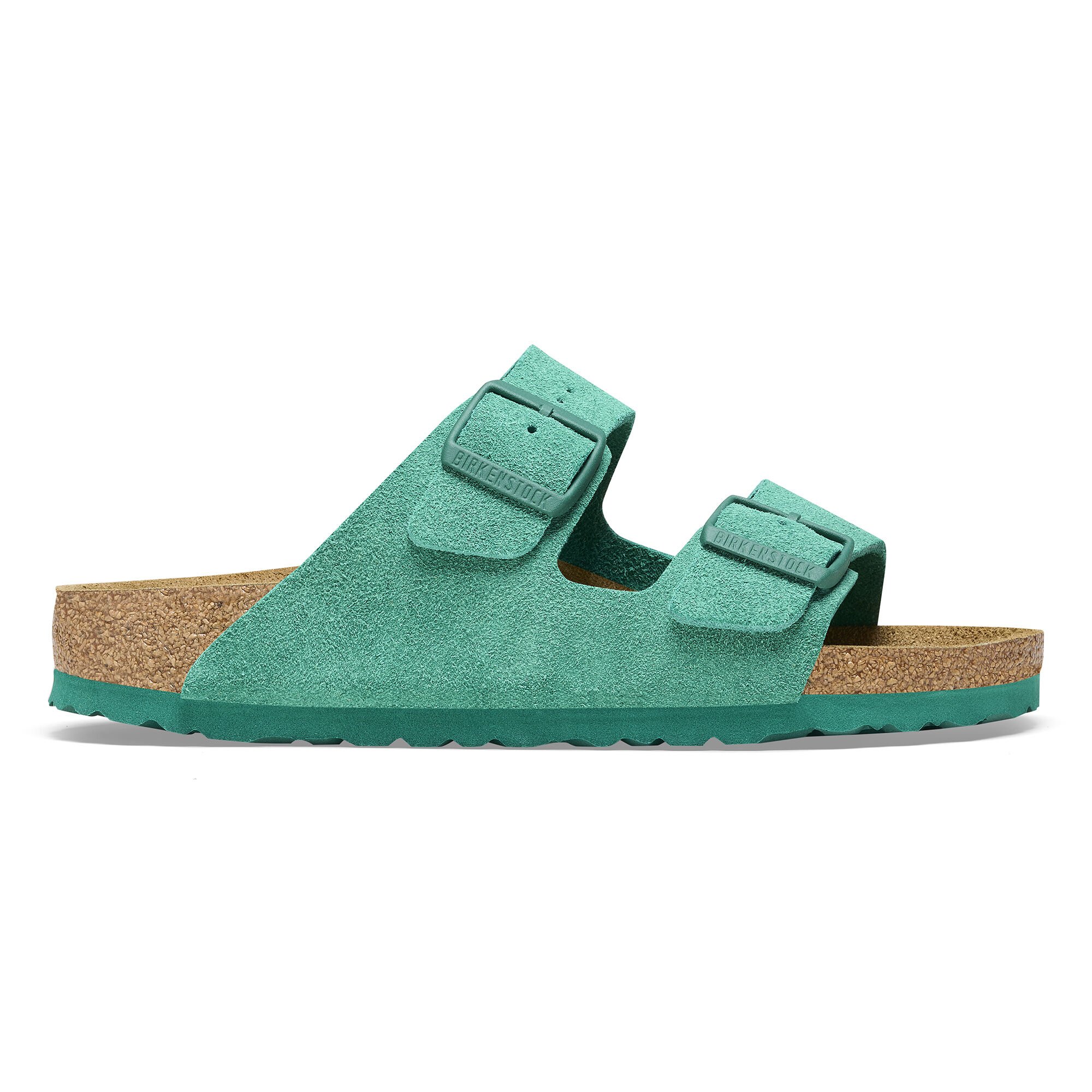 Birkenstock arizona sale green leather