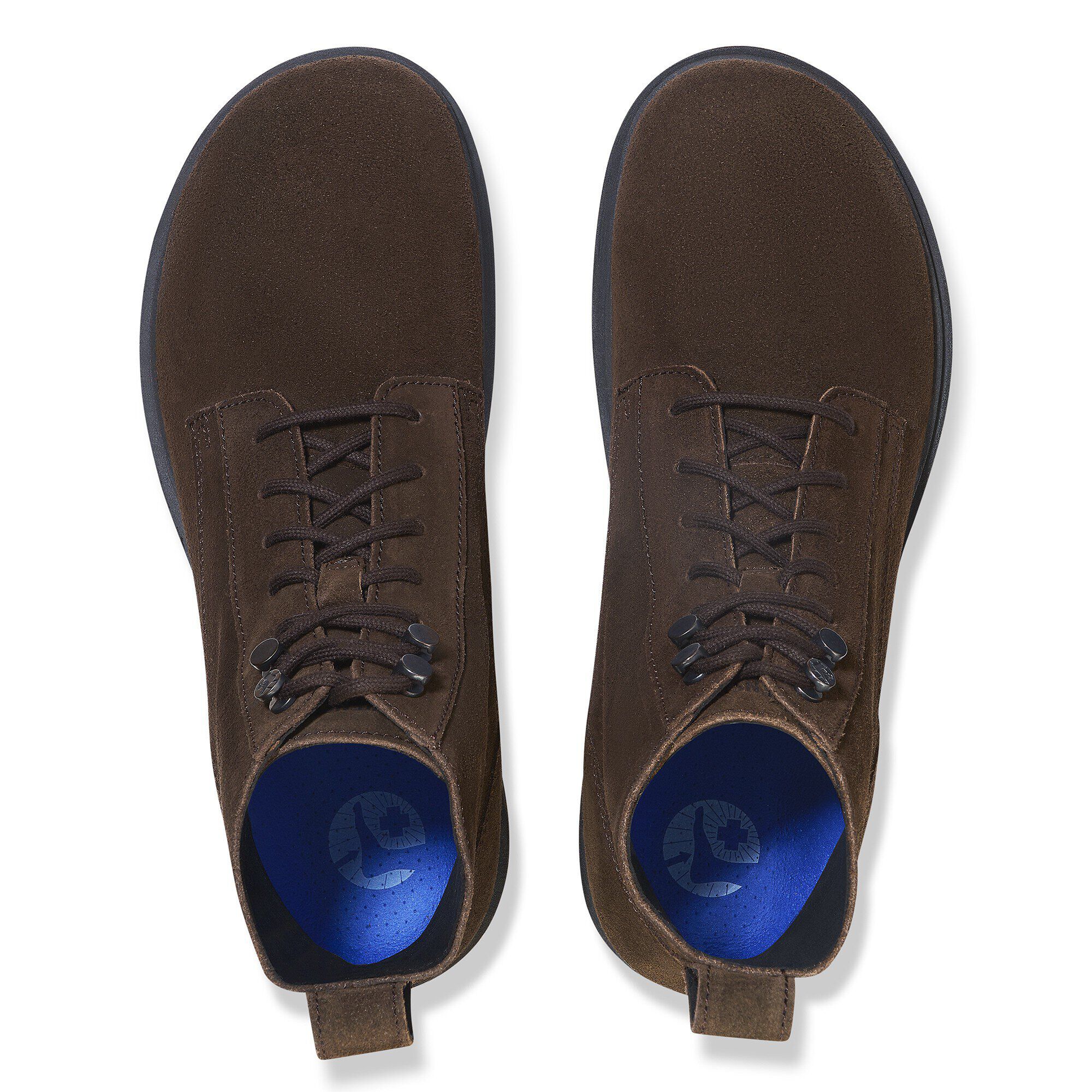 Highwood Lace Mid Men Suede Leather Mocha | BIRKENSTOCK