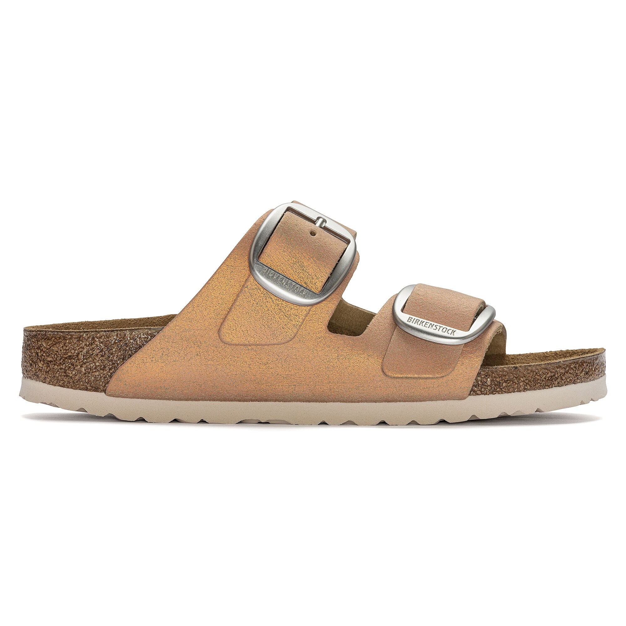 Washed metallic clearance sea copper birkenstock