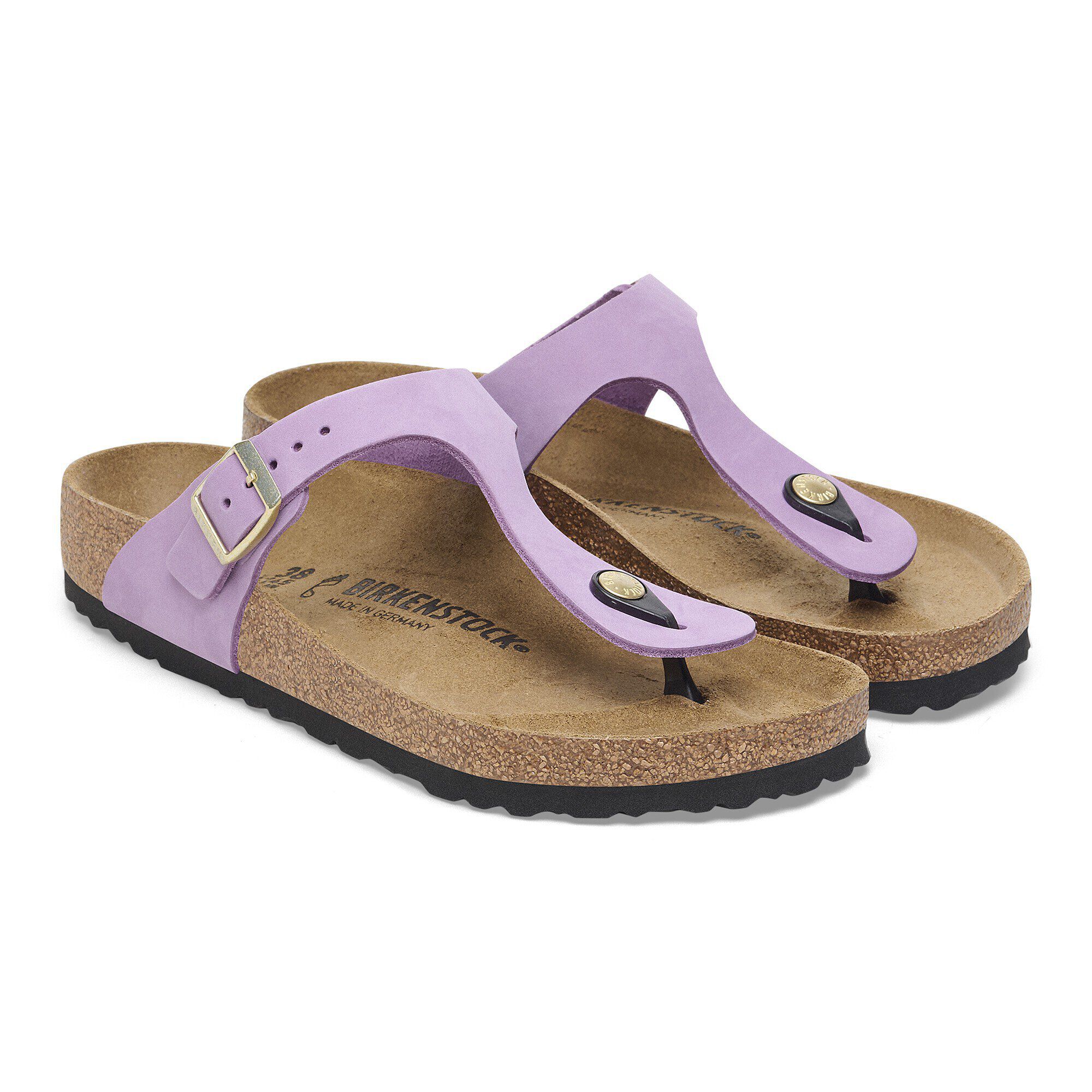 Birkenstock gizeh washed metallic deals