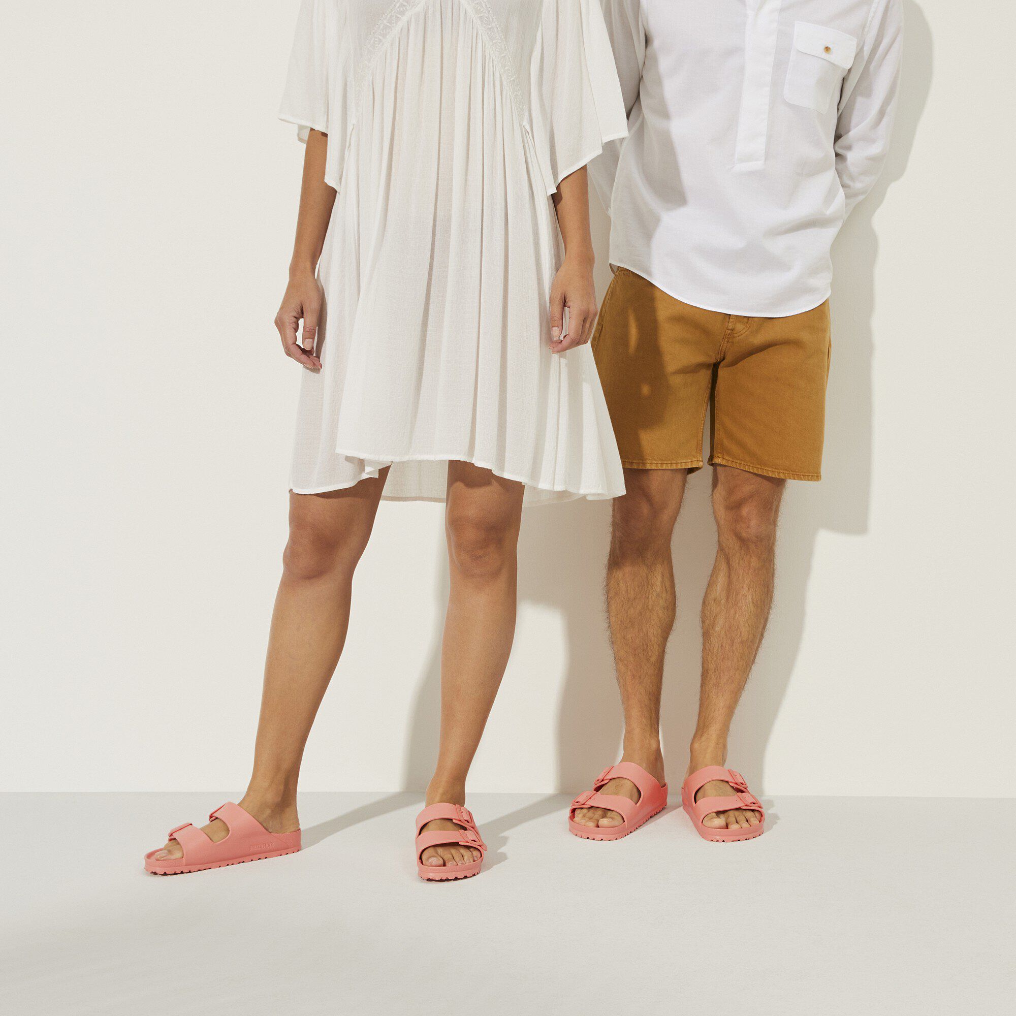 Birkenstock eva arizona best sale coral