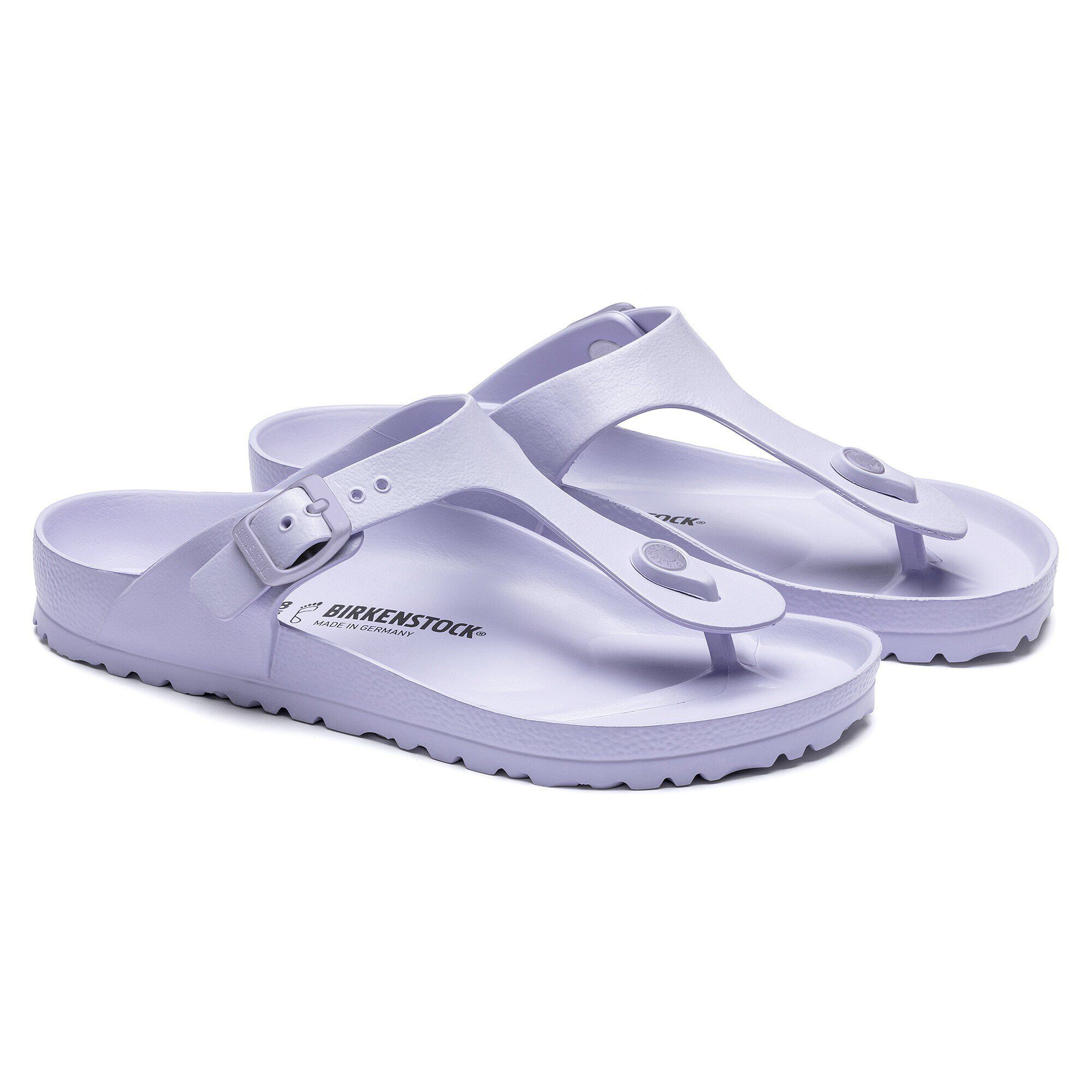 Birkenstock gizeh essentials silver shop