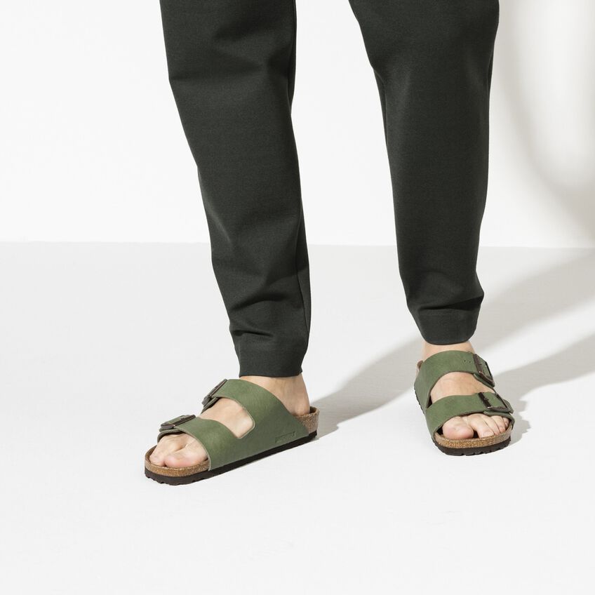 Decorar Significativo tornado Arizona Birko-Flor Saddle Green | BIRKENSTOCK