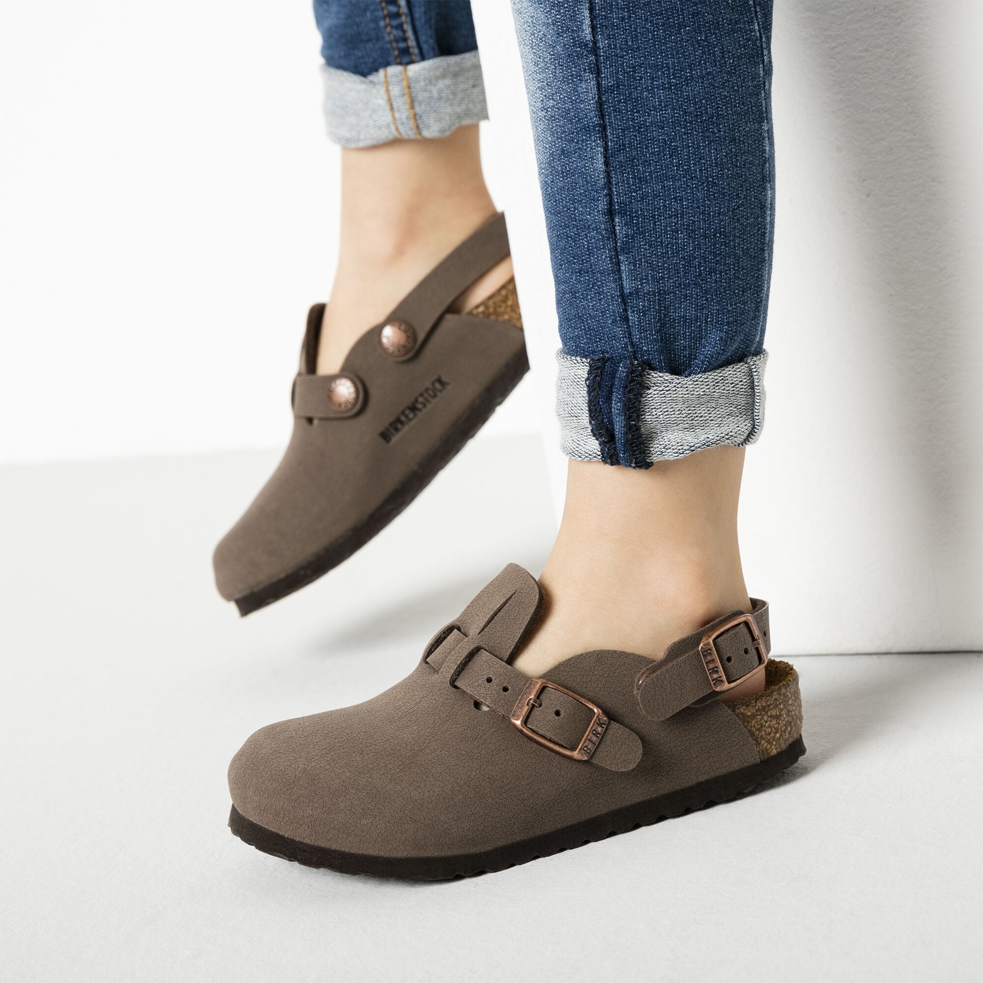 Kay Kids Birkibuc Mocha BIRKENSTOCK
