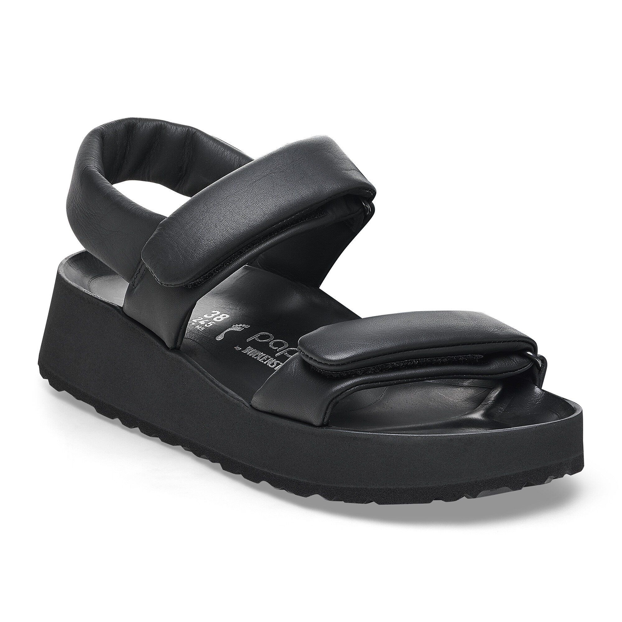 Black high top sandals hot sale