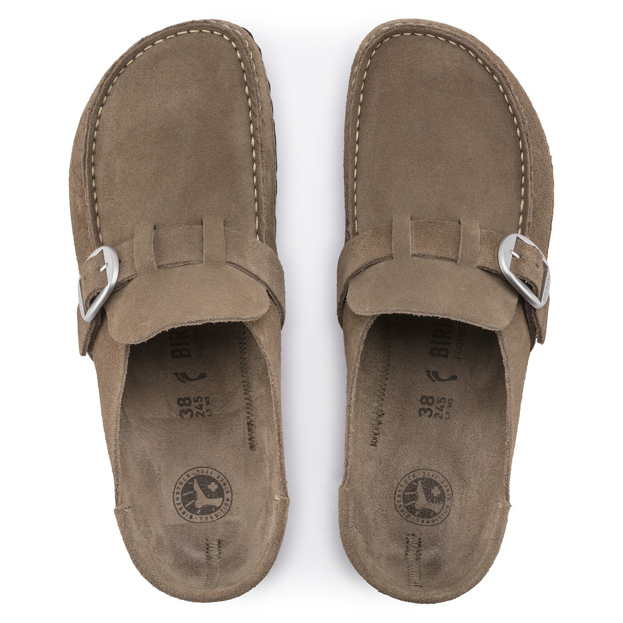 BIRKENSTOCK Buckley Suede Clogs Sandals ☆バックリー Women's Buckley Suede Leather Black | BIRKENSTOCK