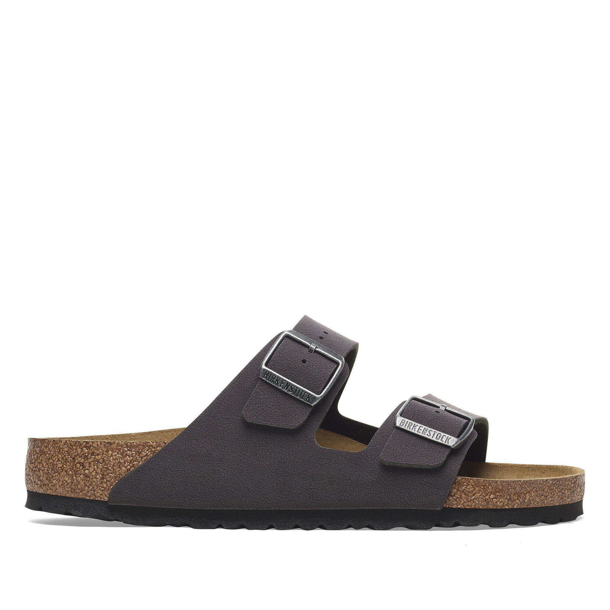 Arizona Birkibuc Velvet Gray | BIRKENSTOCK