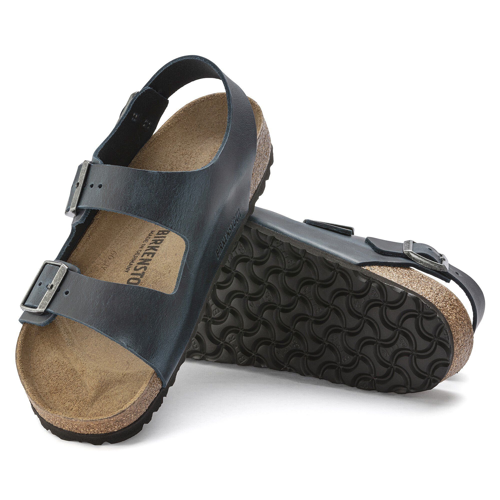 Milano Oiled Leather Insignia Blue BIRKENSTOCK