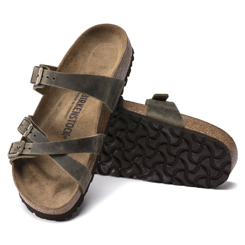birkenstock women's franca oiled leather