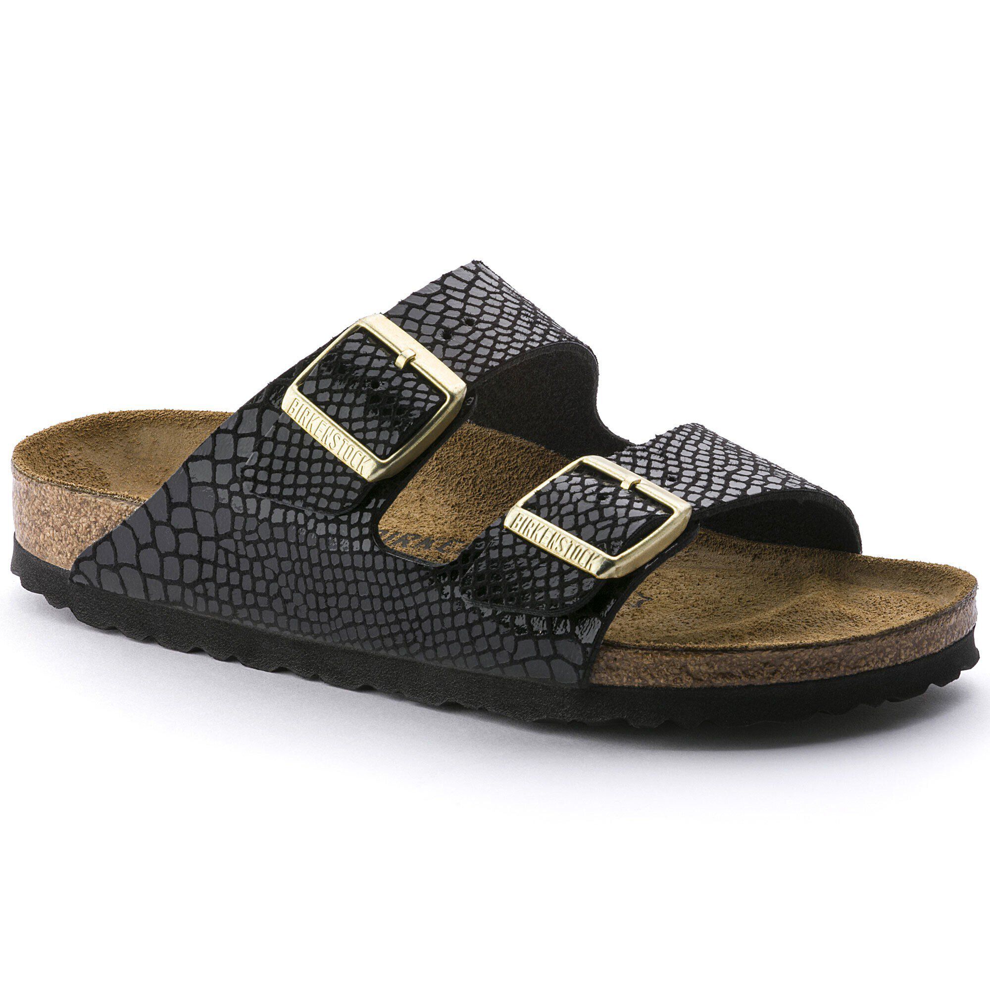 Arizona Birko Flor Shiny Snake Black