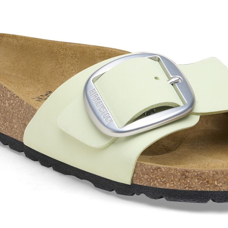 Madrid Big Buckle Nubuk Leather