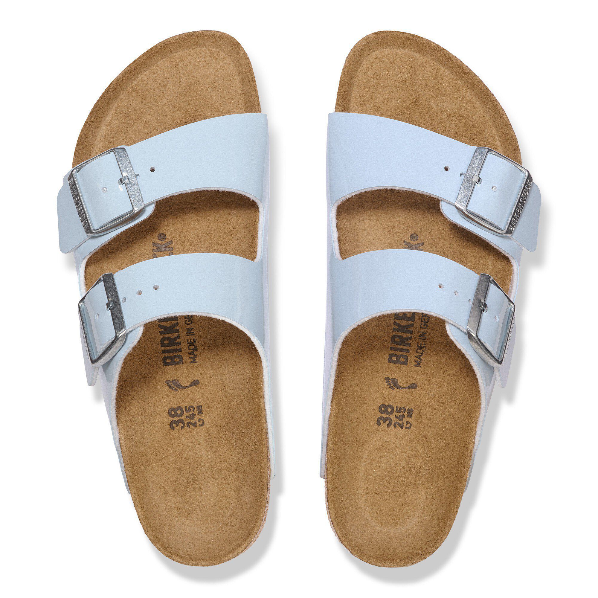 サンダル・ミュール Birkenstock Sandalo Arizona Birko Flor In Pelle Arizona Birko-Flor Black | BIRKENSTOCK