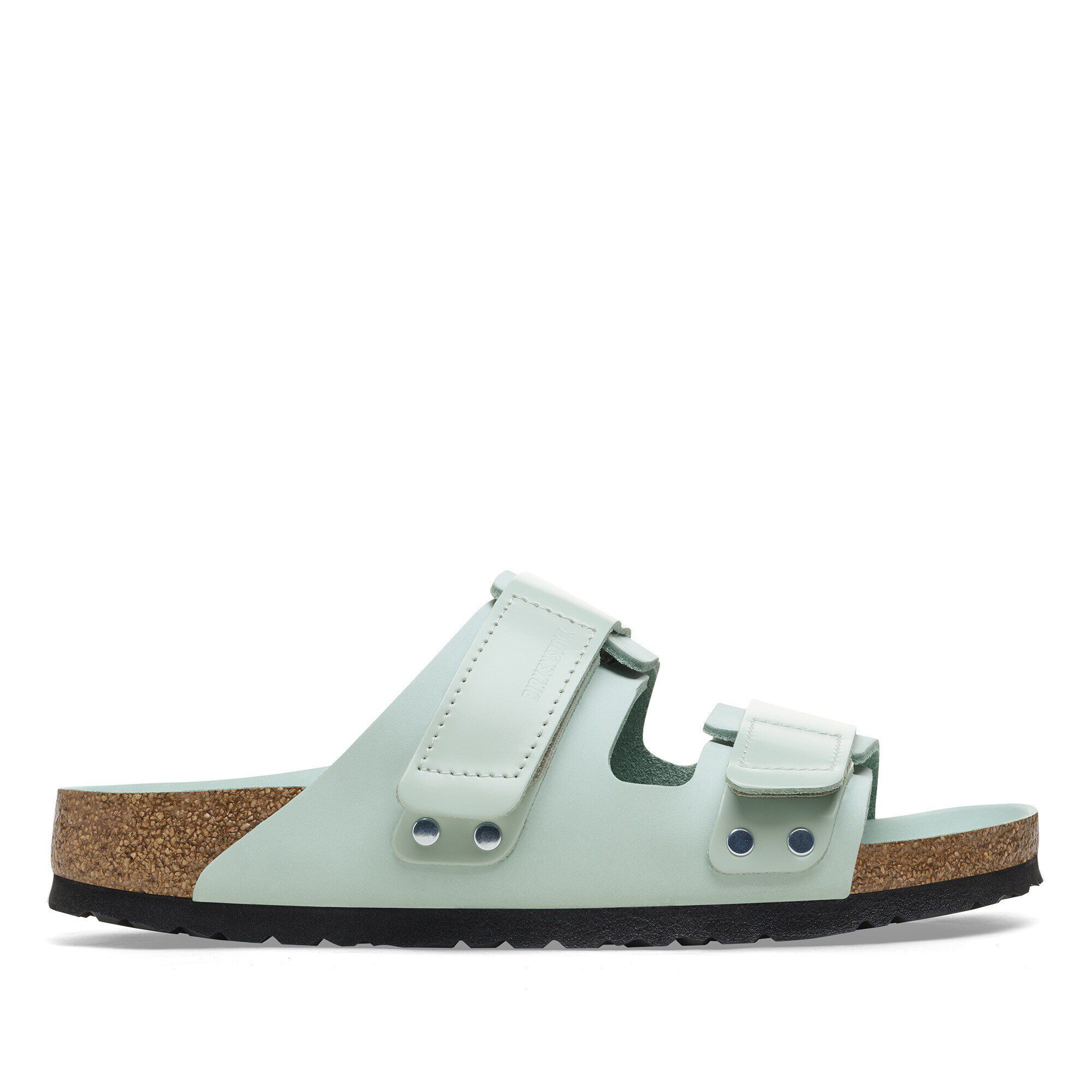 【BIRKENSTOCK FOR Plage】 UJI Uji Nubuck Leather Surf Green | BIRKENSTOCK