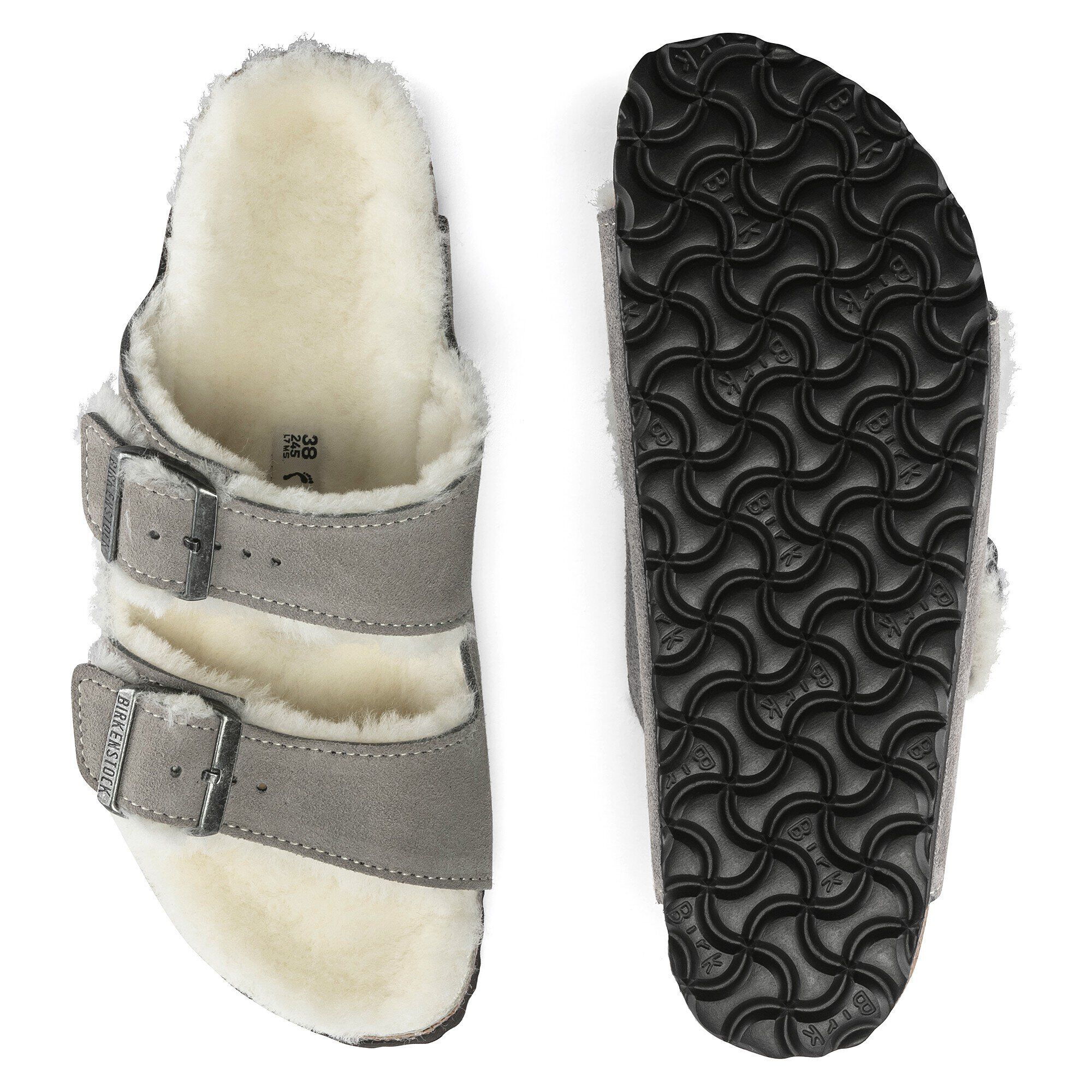 Arizona Shearling Suede Leather Fur