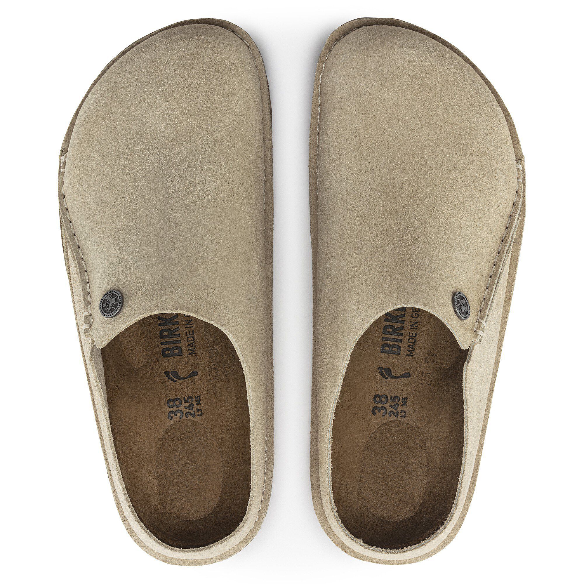 Zermatt Premium Suede Leather Eggshell | BIRKENSTOCK