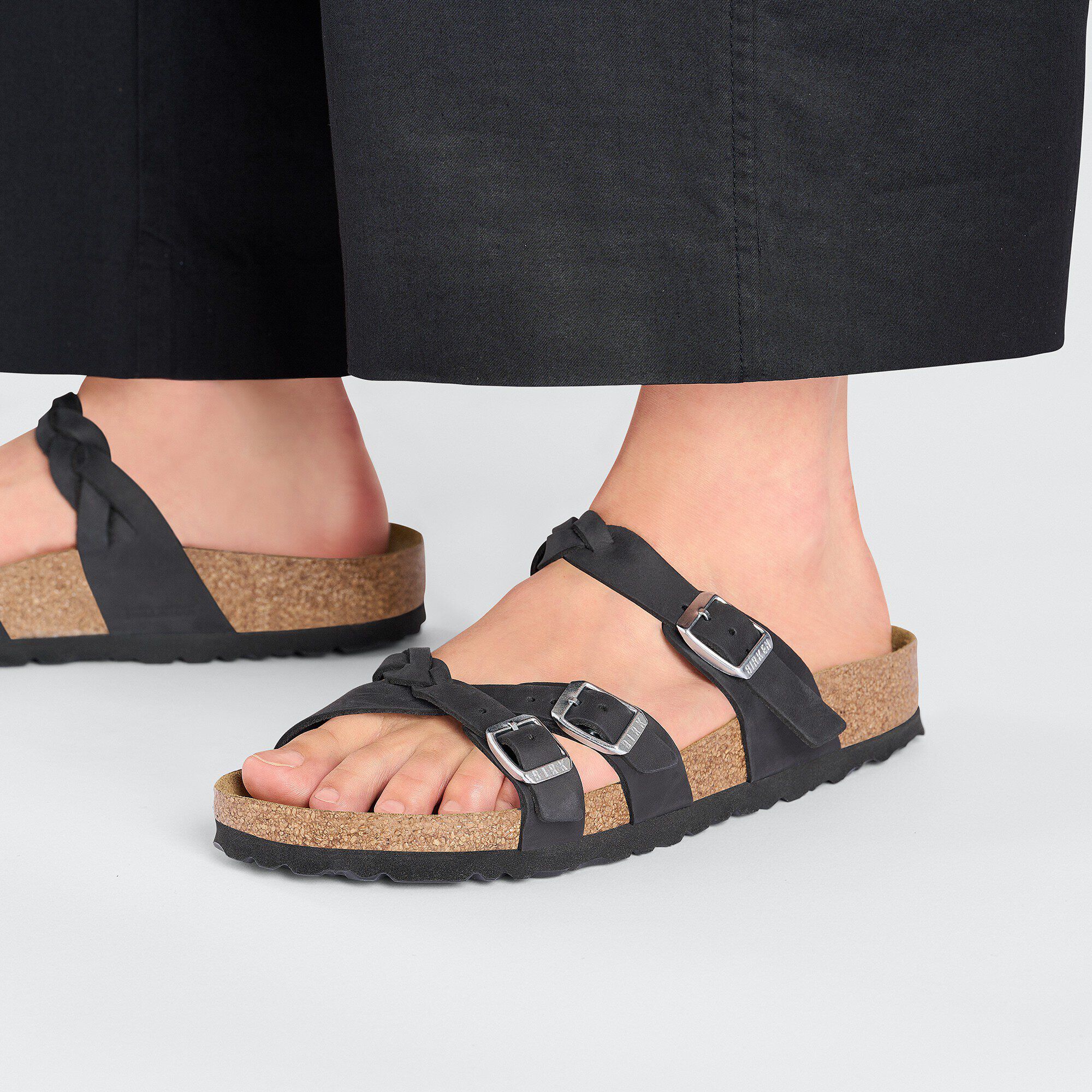 Birkenstock with braided strap new arrivals