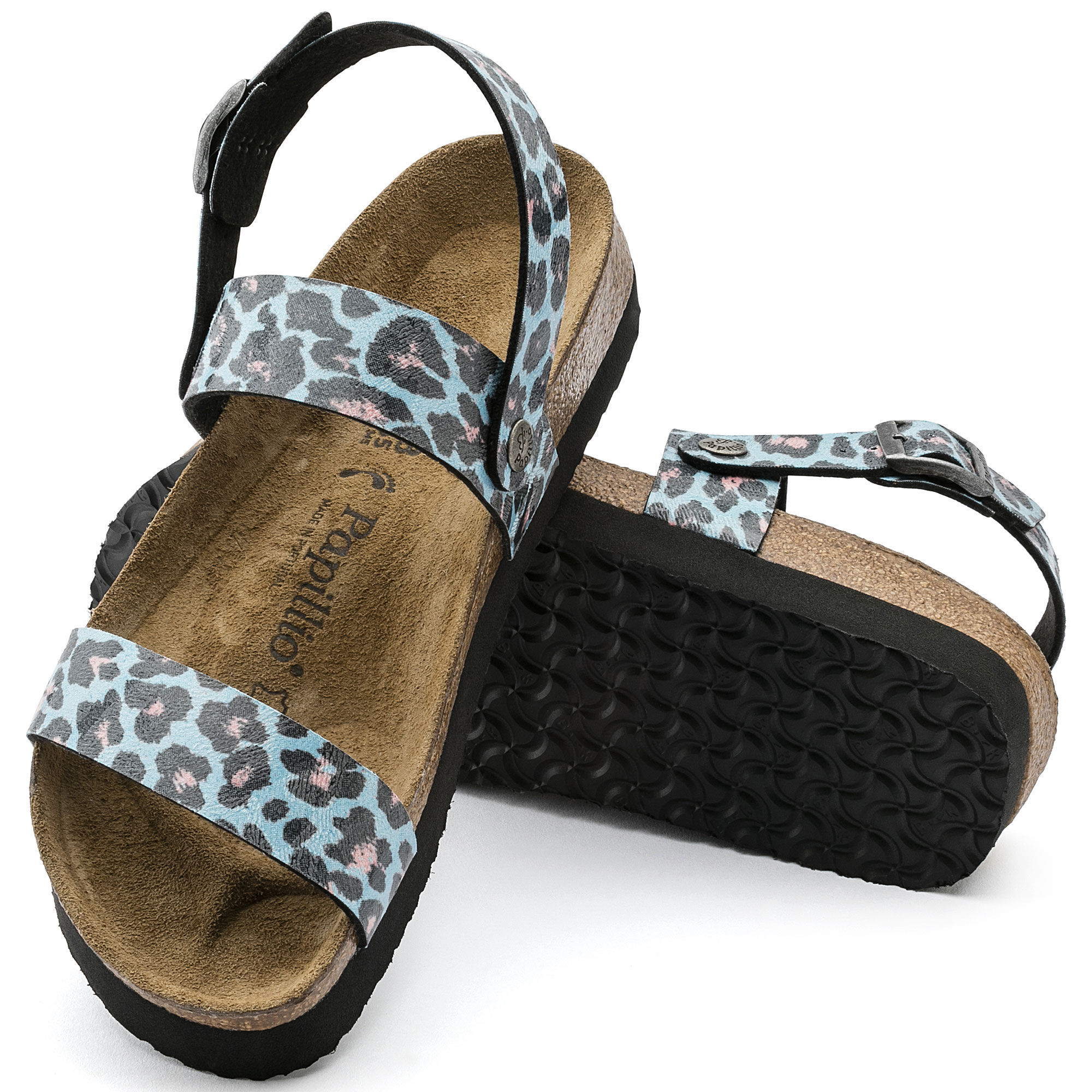 Papillio by birkenstock new arrivals leopard slingback flat sandals