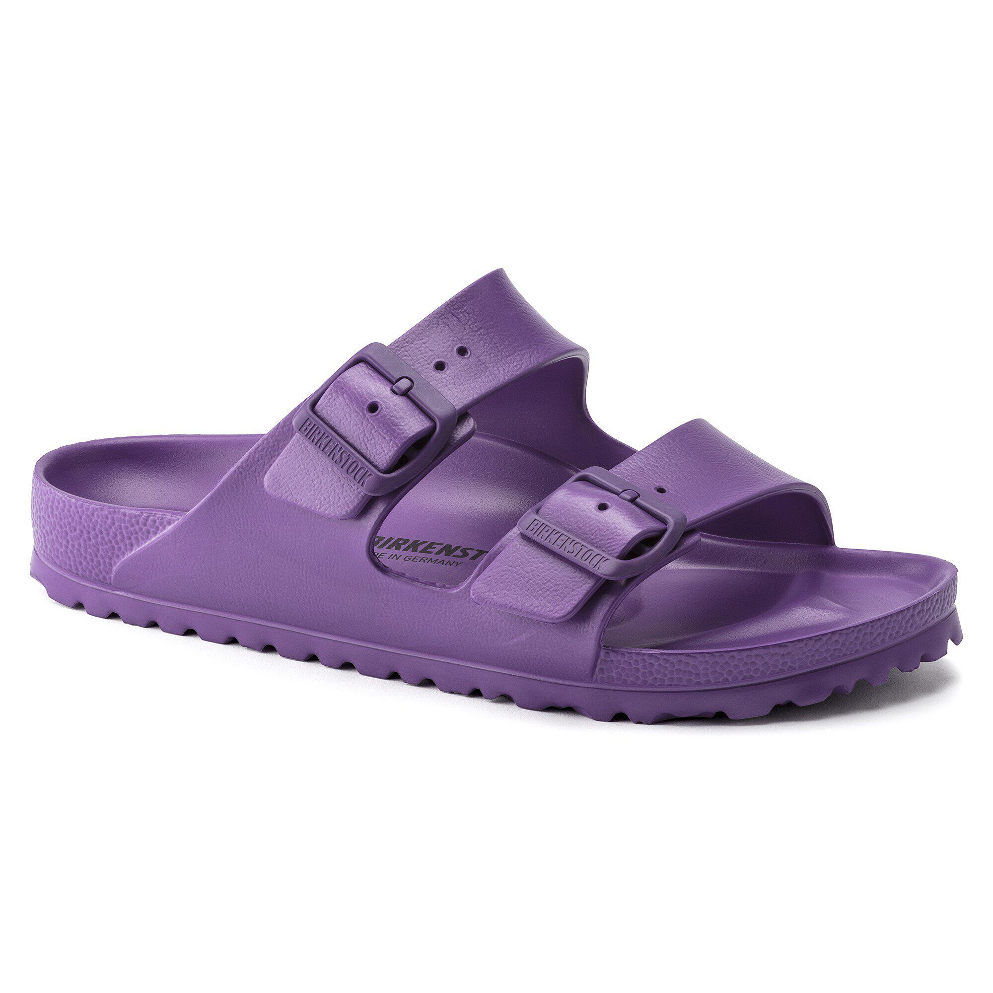 Purple birkenstocks plastic new arrivals